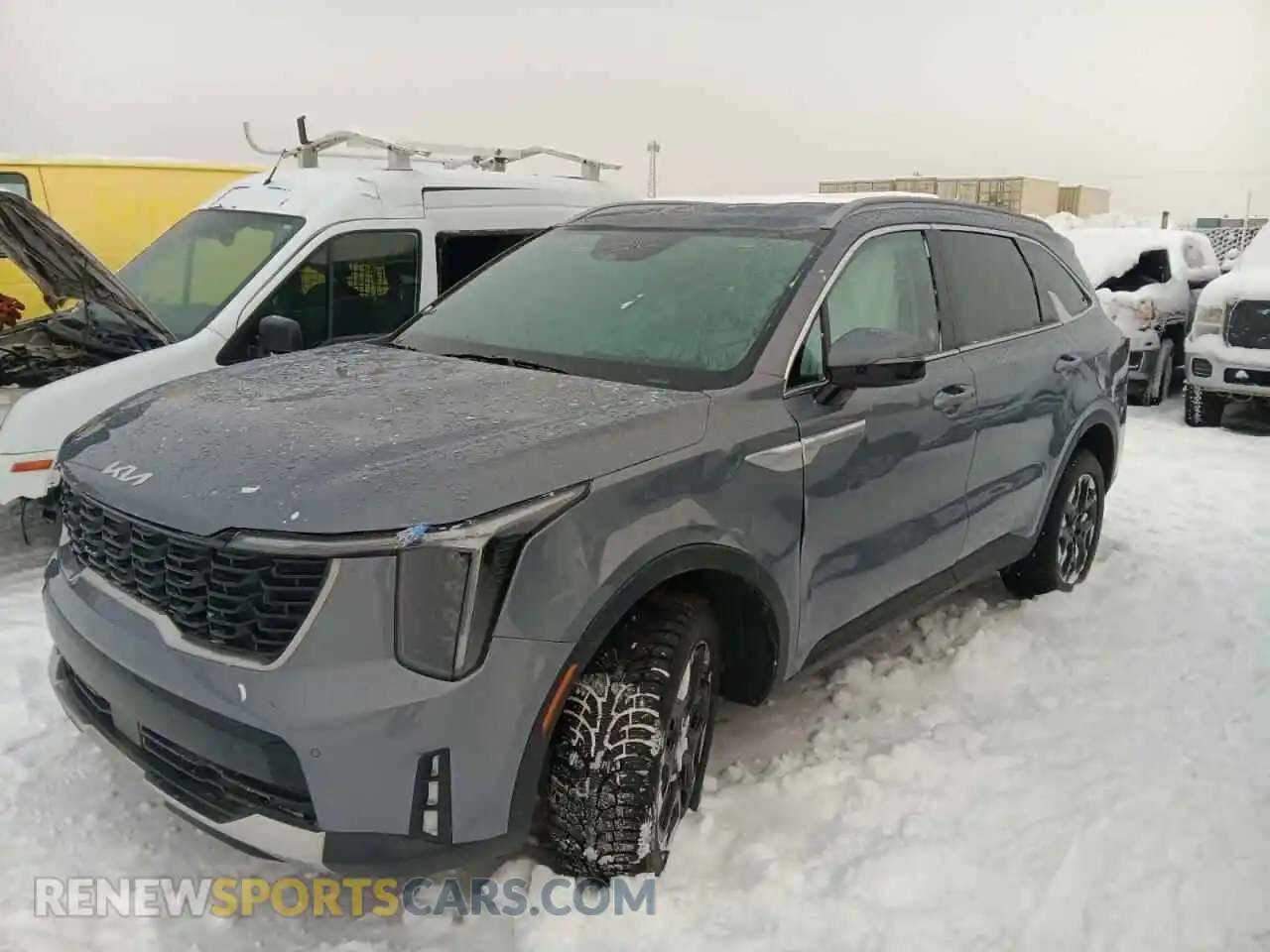 1 Photograph of a damaged car 5XYRLDJC7RG261308 KIA SORENTO 2024
