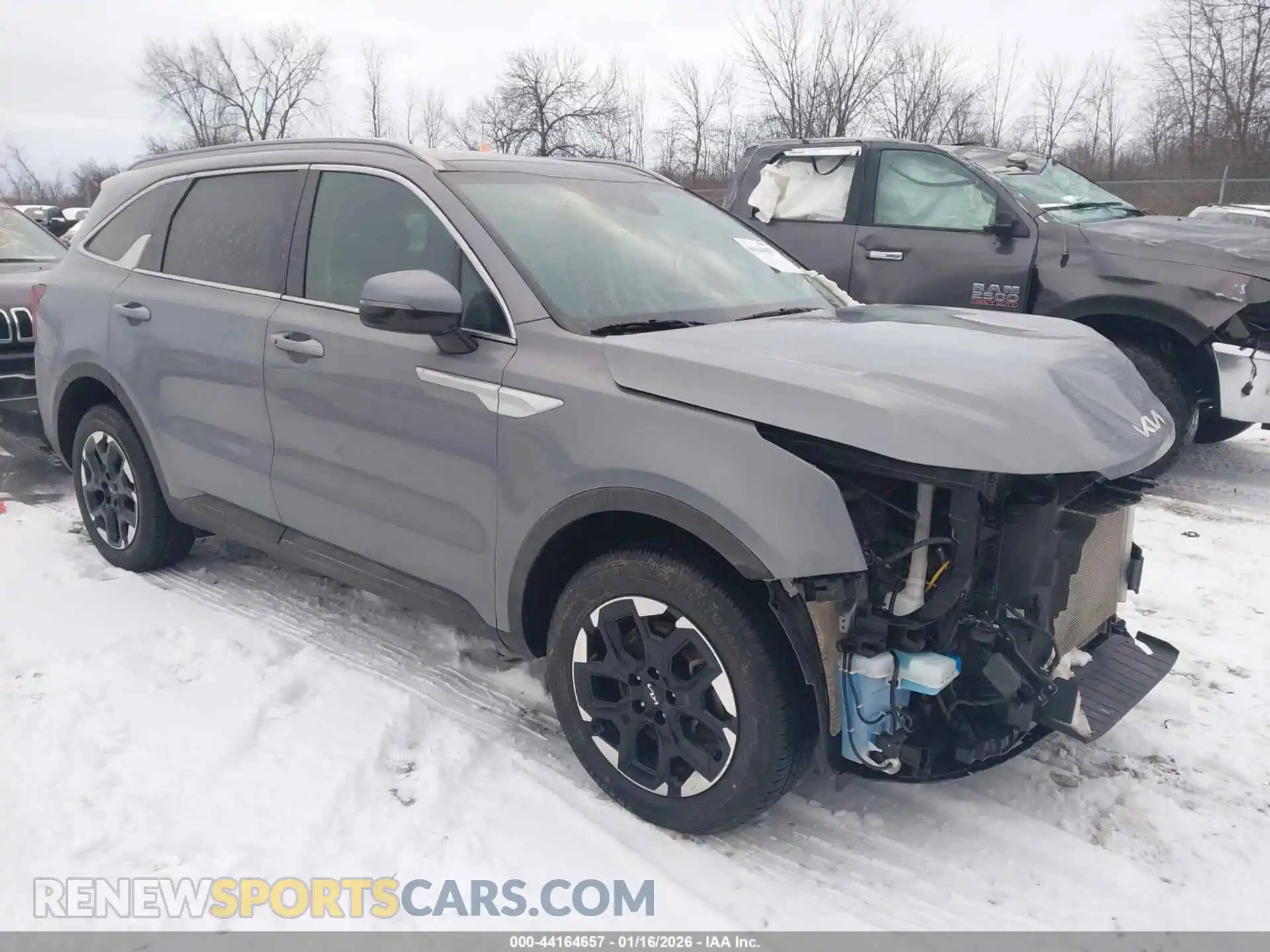 1 Photograph of a damaged car 5XYRLDJC7RG281767 KIA SORENTO 2024
