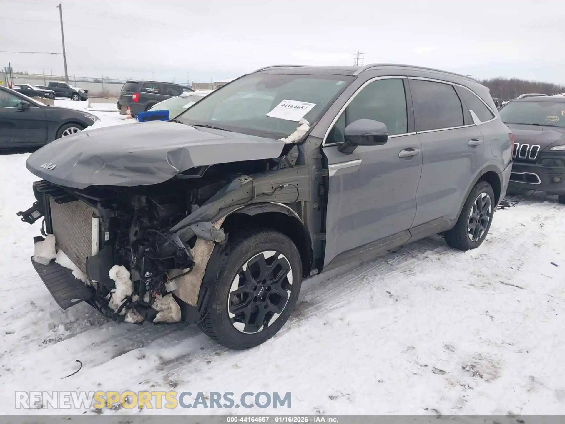 2 Photograph of a damaged car 5XYRLDJC7RG281767 KIA SORENTO 2024