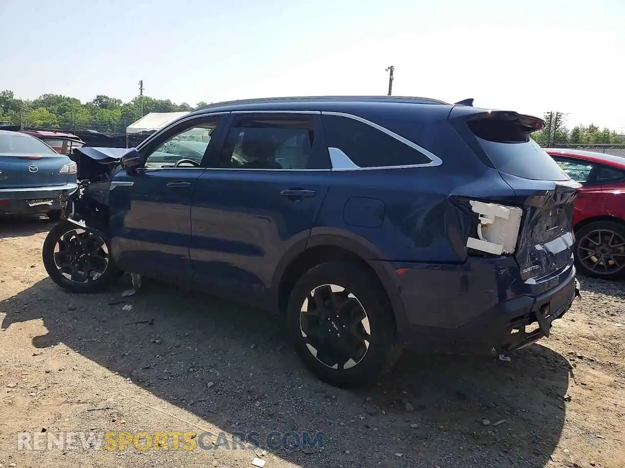 2 Photograph of a damaged car 5XYRLDJC7RG284703 KIA SORENTO 2024