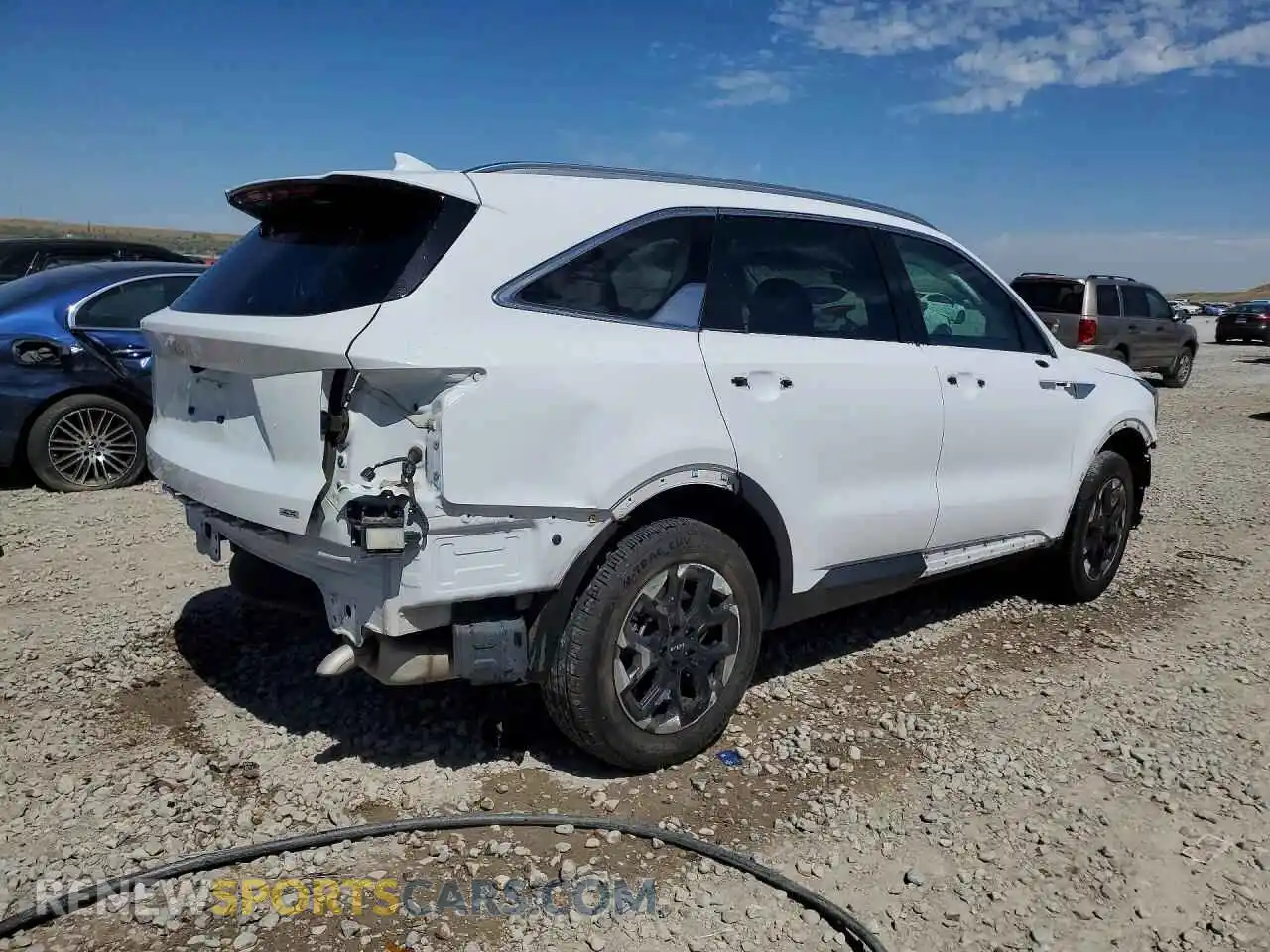 3 Фотография поврежденного автомобиля 5XYRLDJC8RG256442 KIA SORENTO 2024