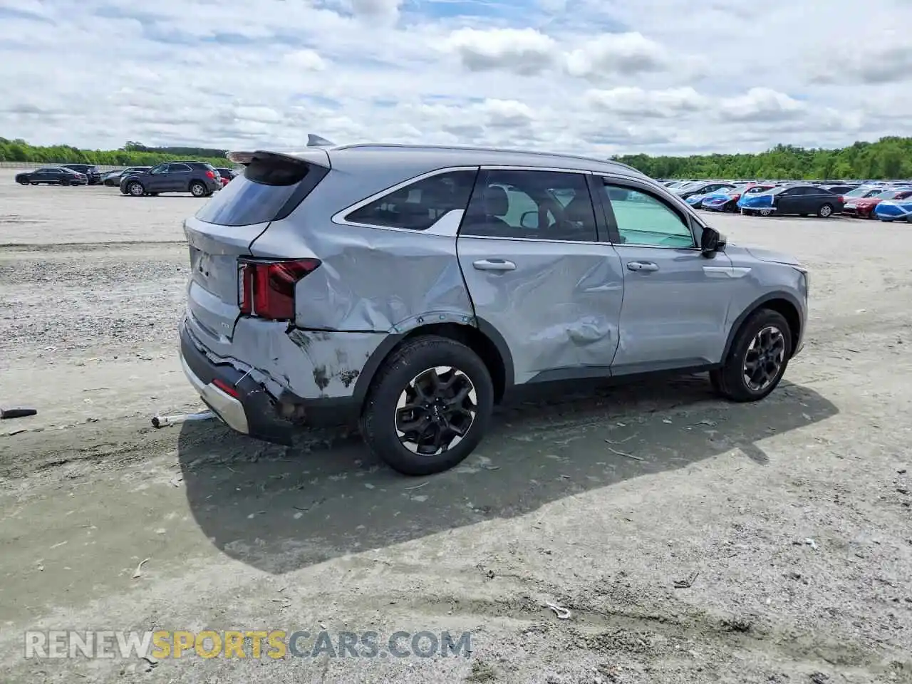 3 fotografías del automóvil dañado 5XYRLDJC8RG262032 KIA SORENTO 2024