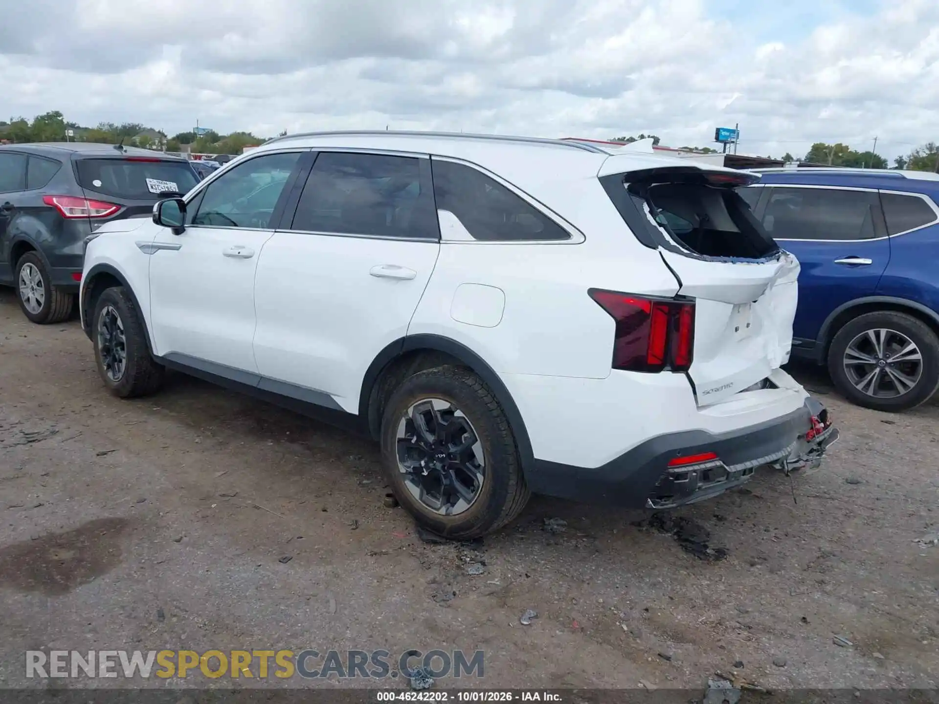 3 fotografías del automóvil dañado 5XYRLDJC8RG275945 KIA SORENTO 2024
