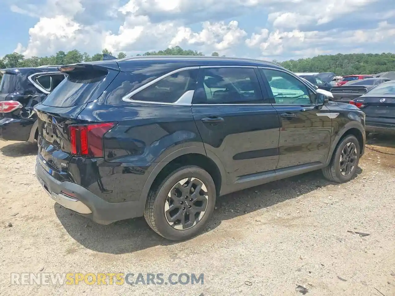 3 fotografías del automóvil dañado 5XYRLDJC8RG279266 KIA SORENTO 2024