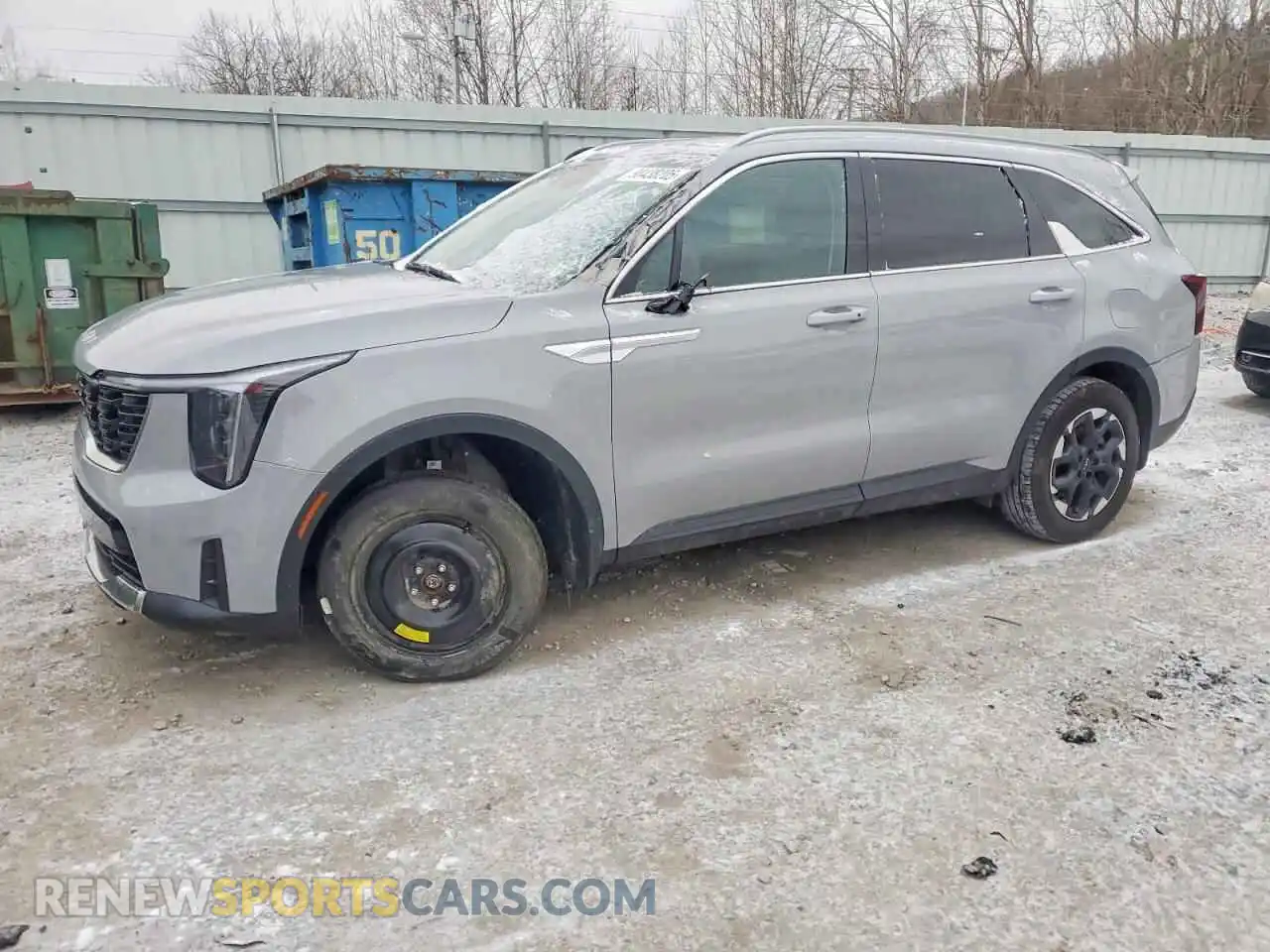 1 Photograph of a damaged car 5XYRLDJC8RG279574 KIA SORENTO 2024