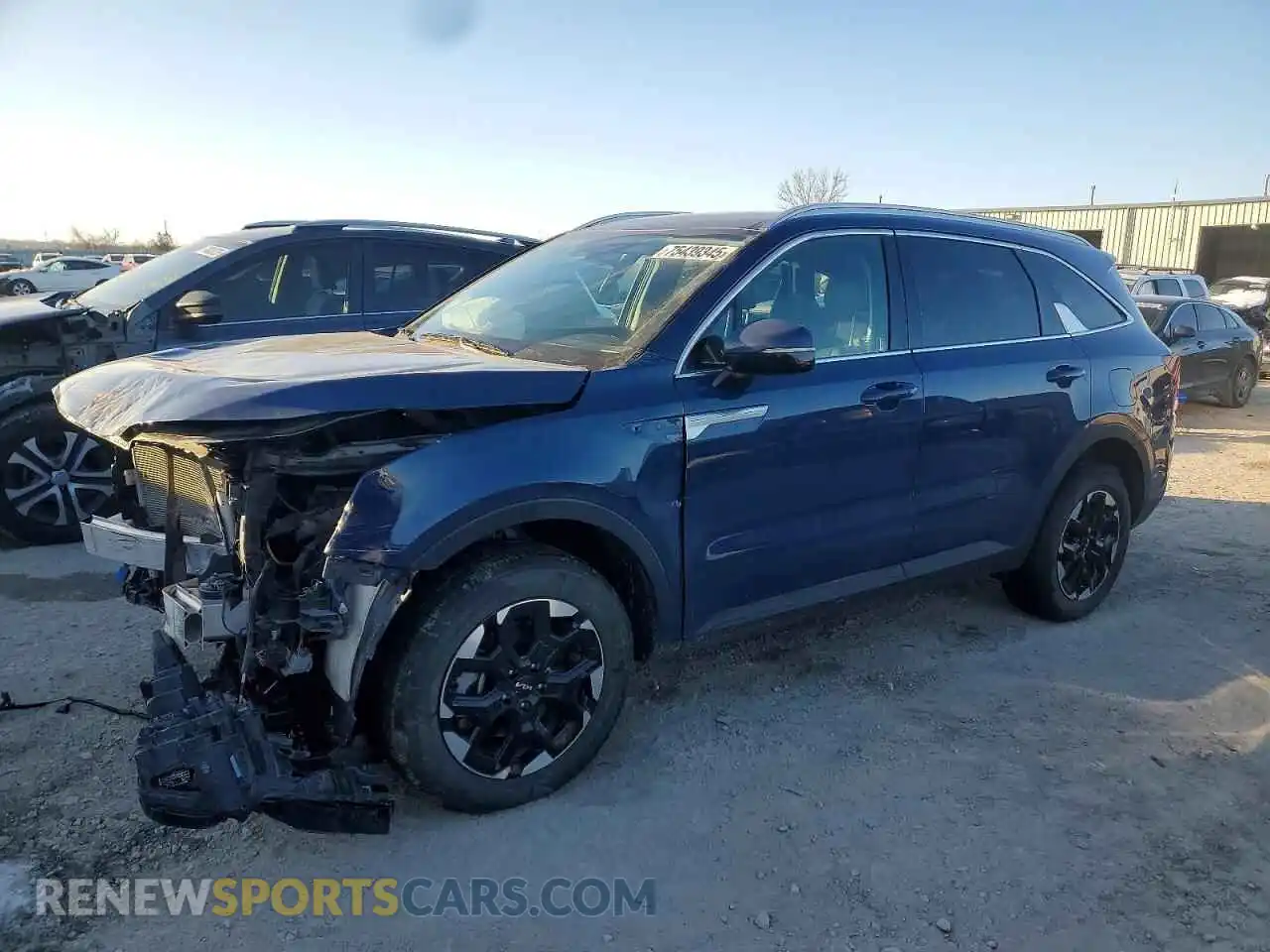 1 Photograph of a damaged car 5XYRLDJC8RG287240 KIA SORENTO 2024