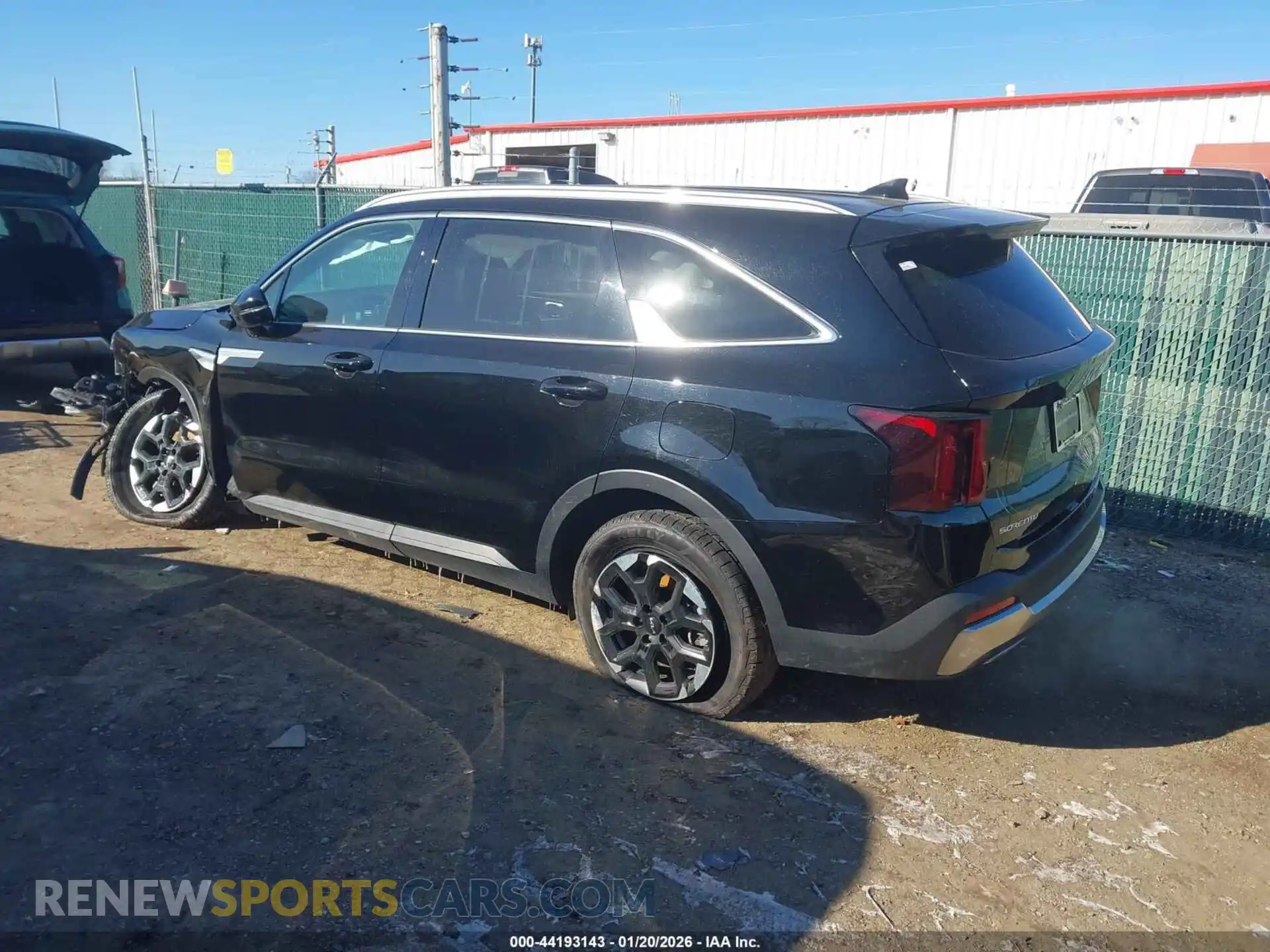 3 Photograph of a damaged car 5XYRLDJC8RG292034 KIA SORENTO 2024