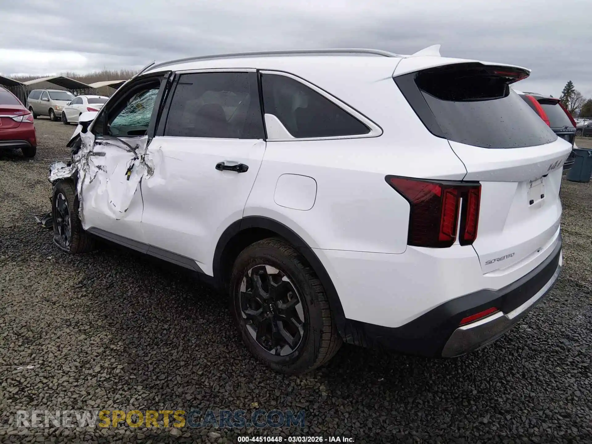 3 Photograph of a damaged car 5XYRLDJC9RG262914 KIA SORENTO 2024