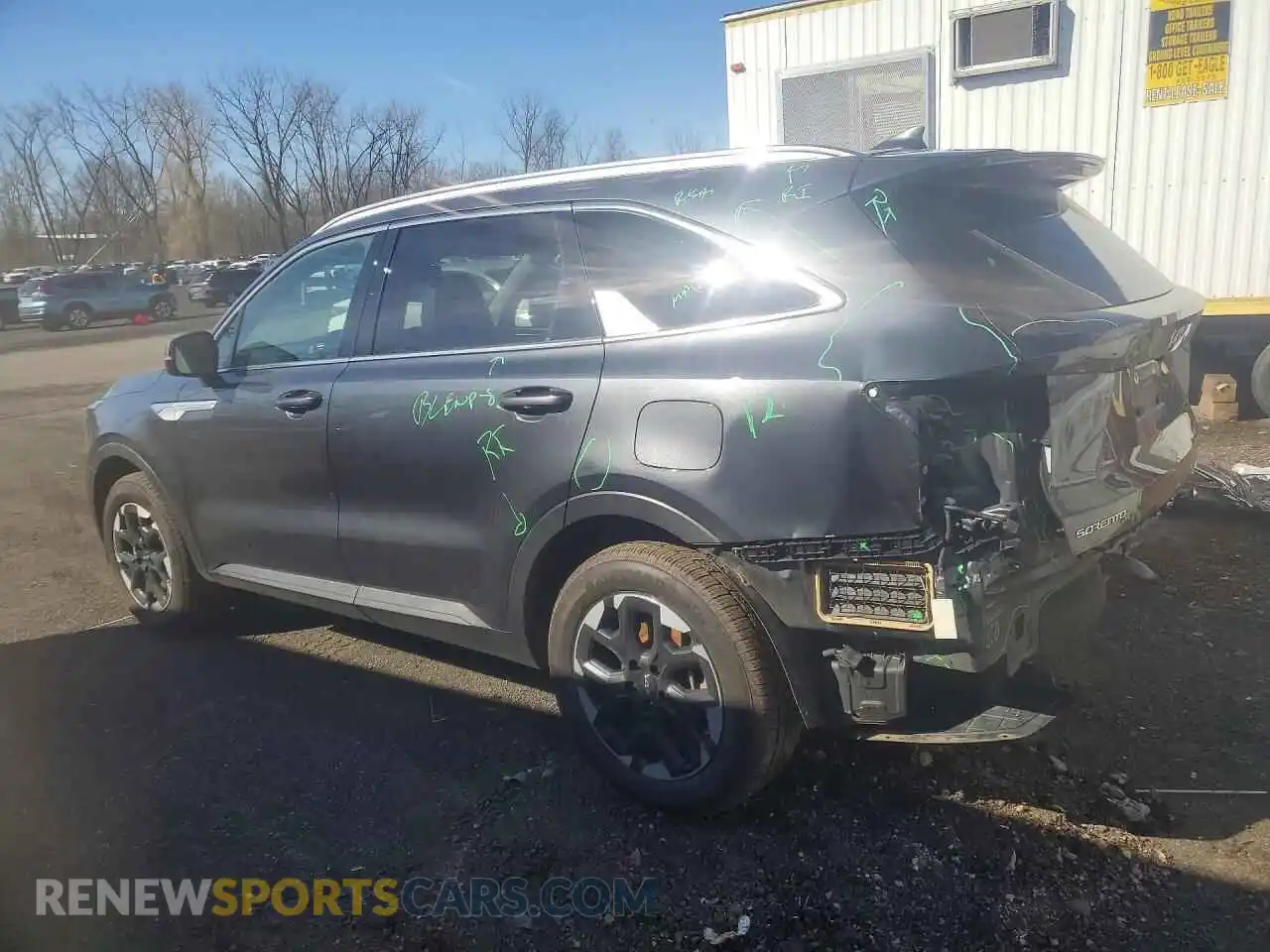 2 Photograph of a damaged car 5XYRLDJC9RG279650 KIA SORENTO 2024