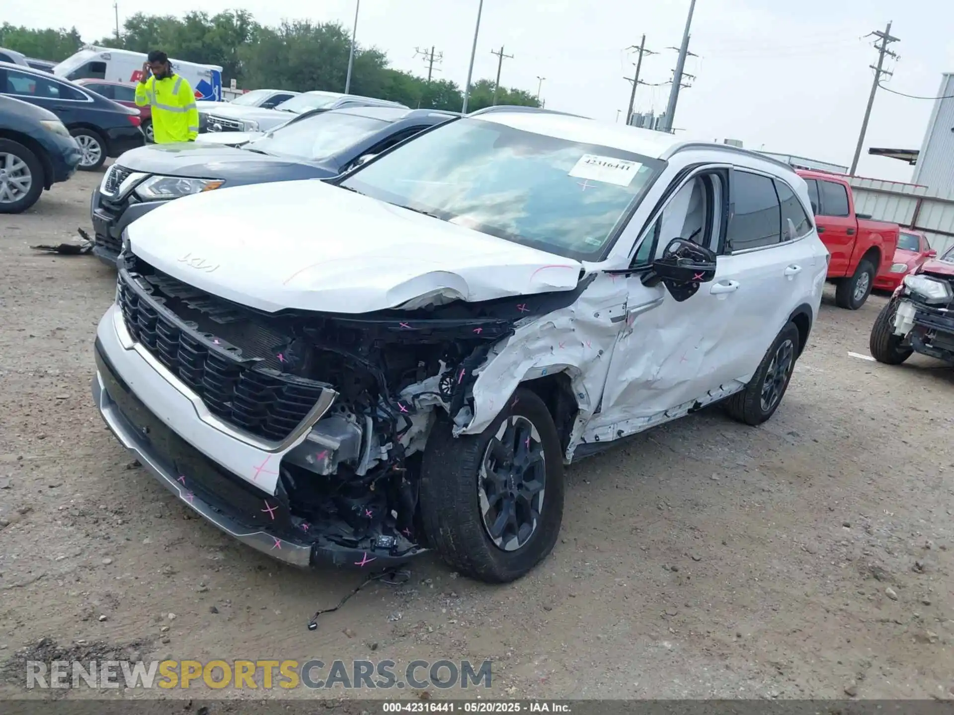 2 Фотография поврежденного автомобиля 5XYRLDJC9RG292270 KIA SORENTO 2024