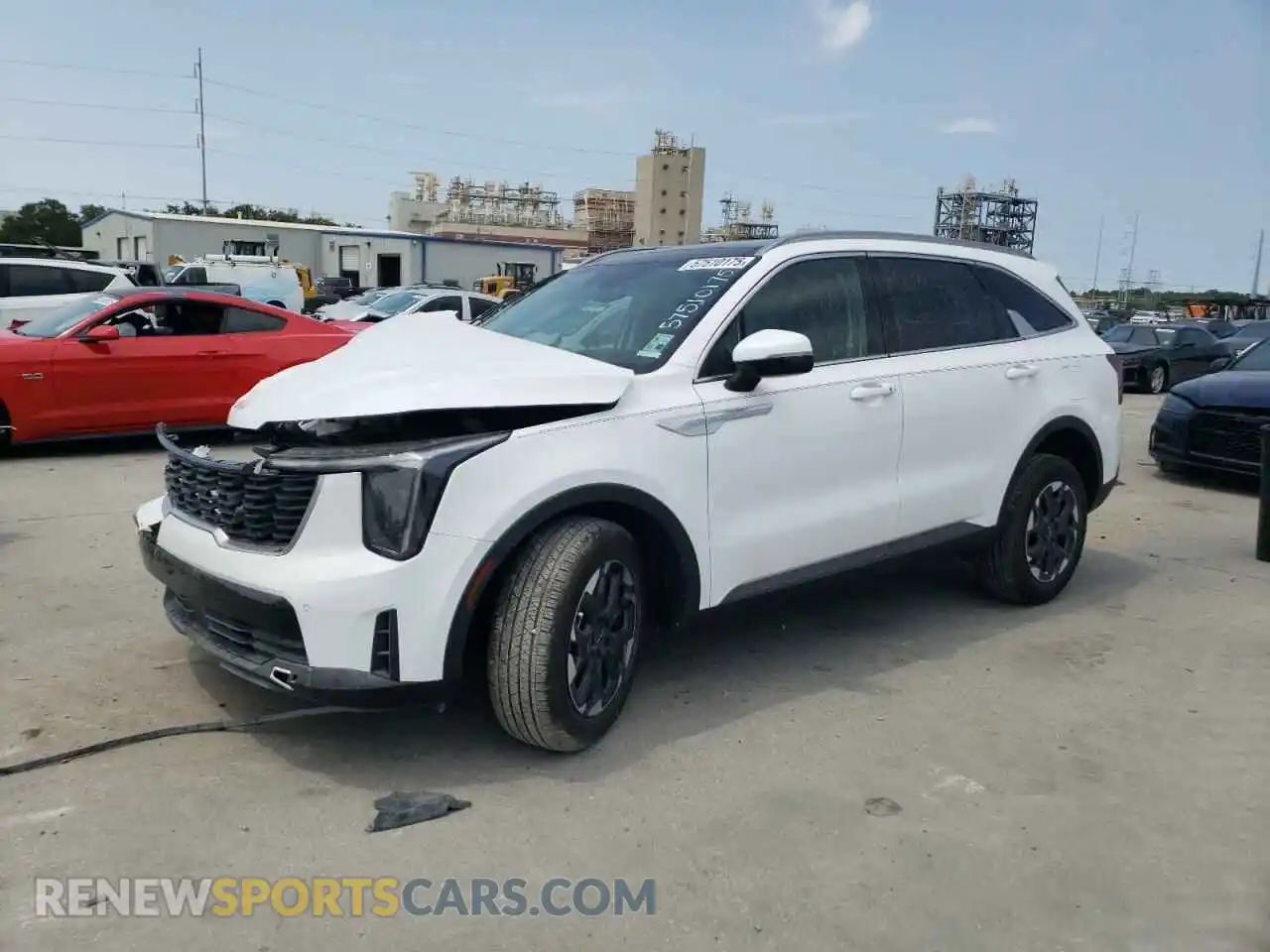 1 Photograph of a damaged car 5XYRLDJC9RG293970 KIA SORENTO 2024