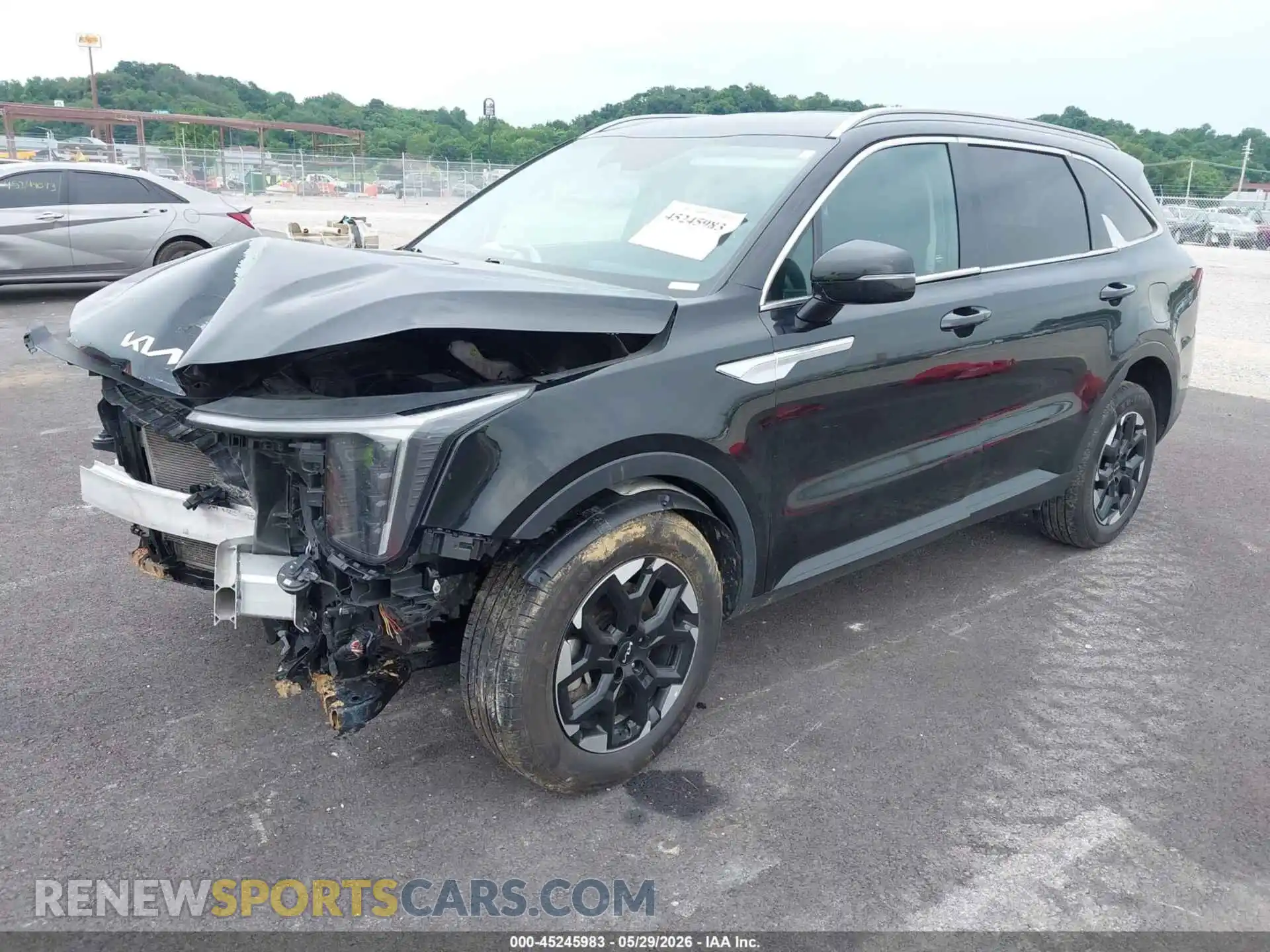 2 Photograph of a damaged car 5XYRLDJCXRG262341 KIA SORENTO 2024