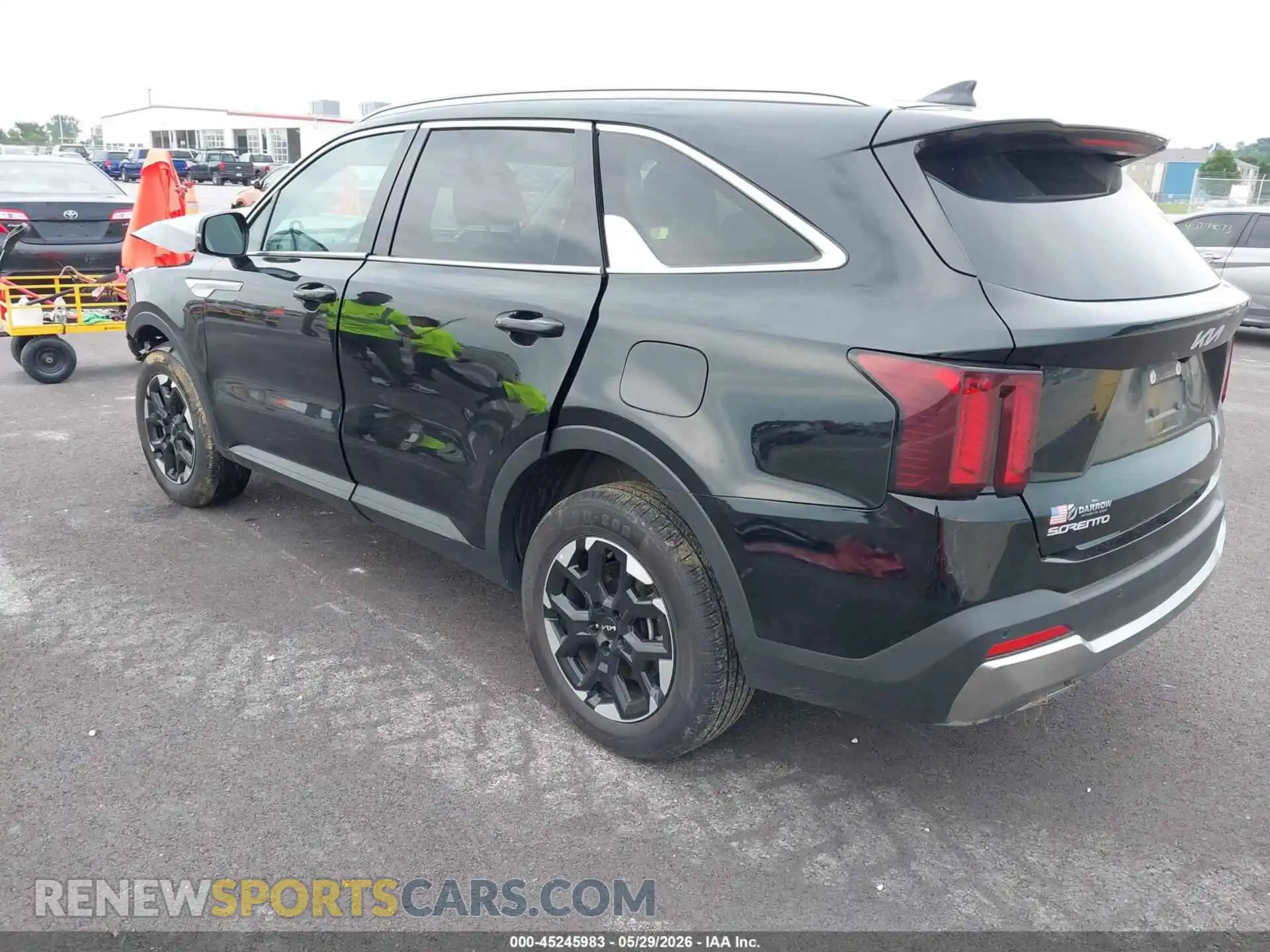 3 Photograph of a damaged car 5XYRLDJCXRG262341 KIA SORENTO 2024