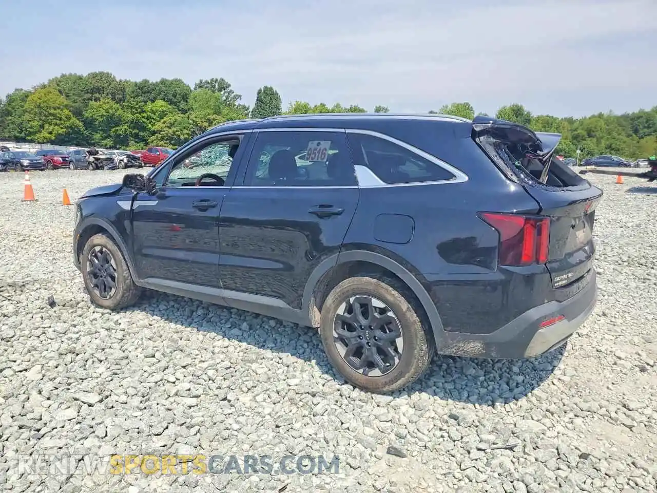 2 Photograph of a damaged car 5XYRLDJCXRG264400 KIA SORENTO 2024