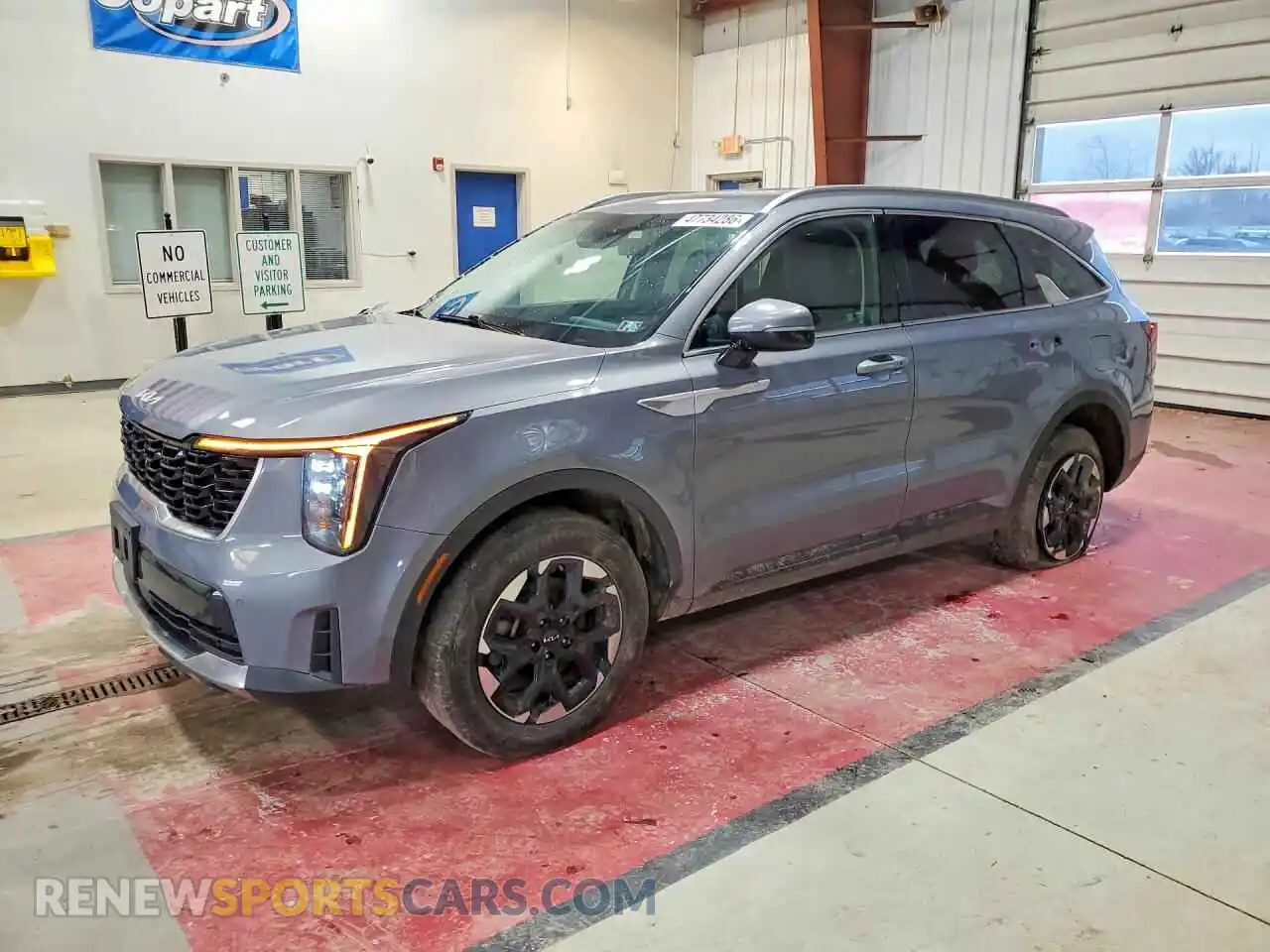 1 Photograph of a damaged car 5XYRLDJCXRG278264 KIA SORENTO 2024
