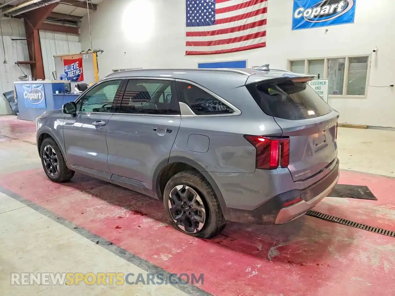 2 Photograph of a damaged car 5XYRLDJCXRG278264 KIA SORENTO 2024