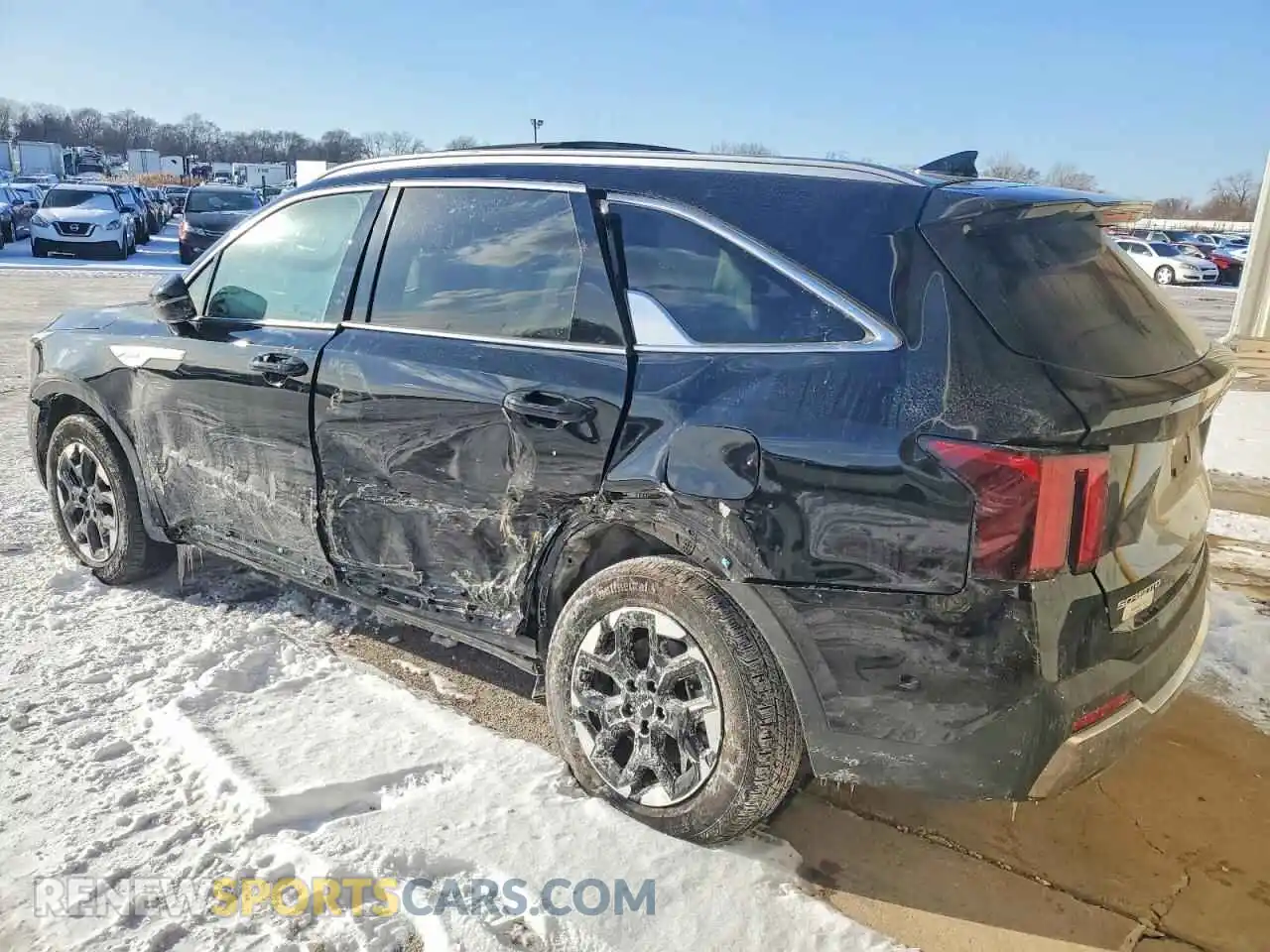2 Photograph of a damaged car 5XYRLDJCXRG280080 KIA SORENTO 2024