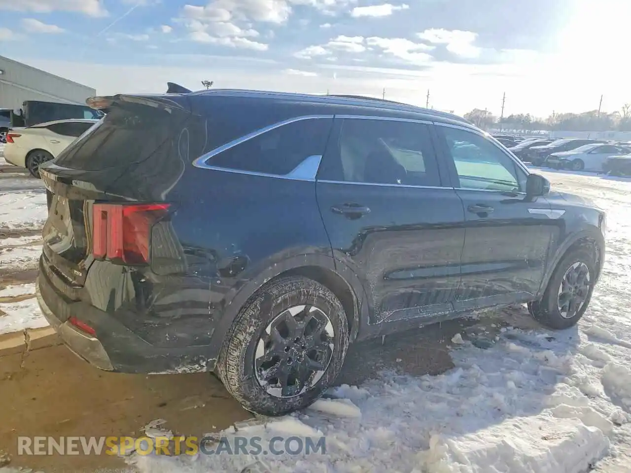 3 Photograph of a damaged car 5XYRLDJCXRG280080 KIA SORENTO 2024