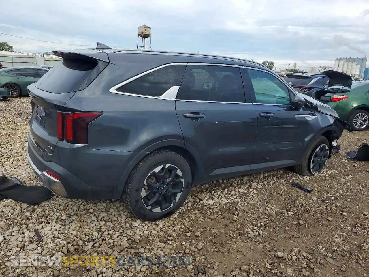 3 Photograph of a damaged car 5XYRLDJCXRG285716 KIA SORENTO 2024