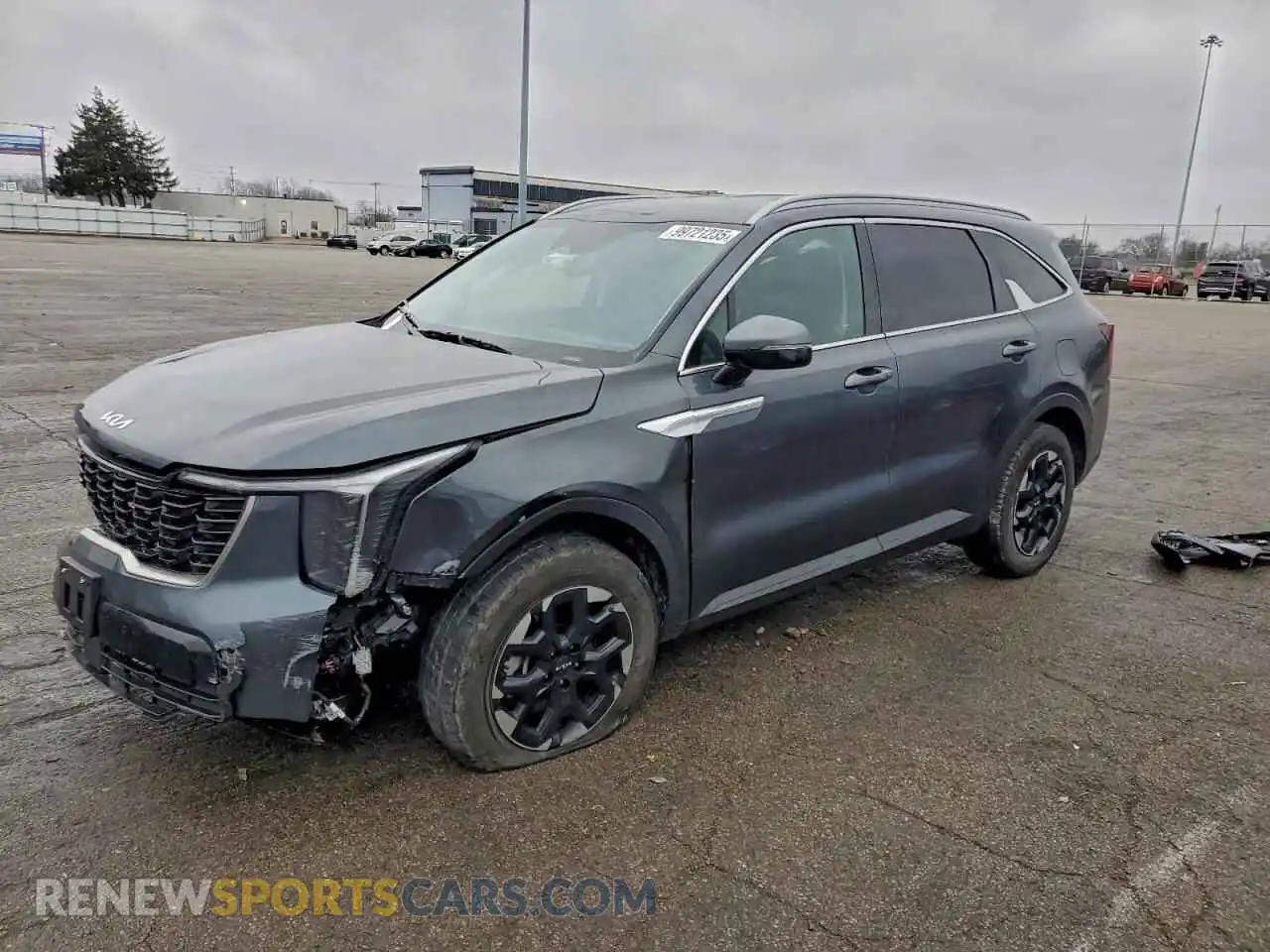1 Photograph of a damaged car 5XYRLDJCXRG286235 KIA SORENTO 2024