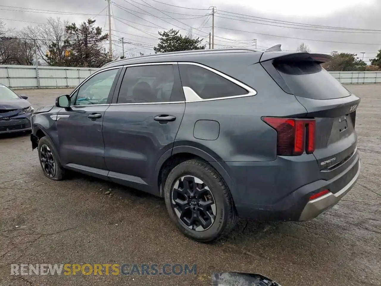 2 Photograph of a damaged car 5XYRLDJCXRG286235 KIA SORENTO 2024