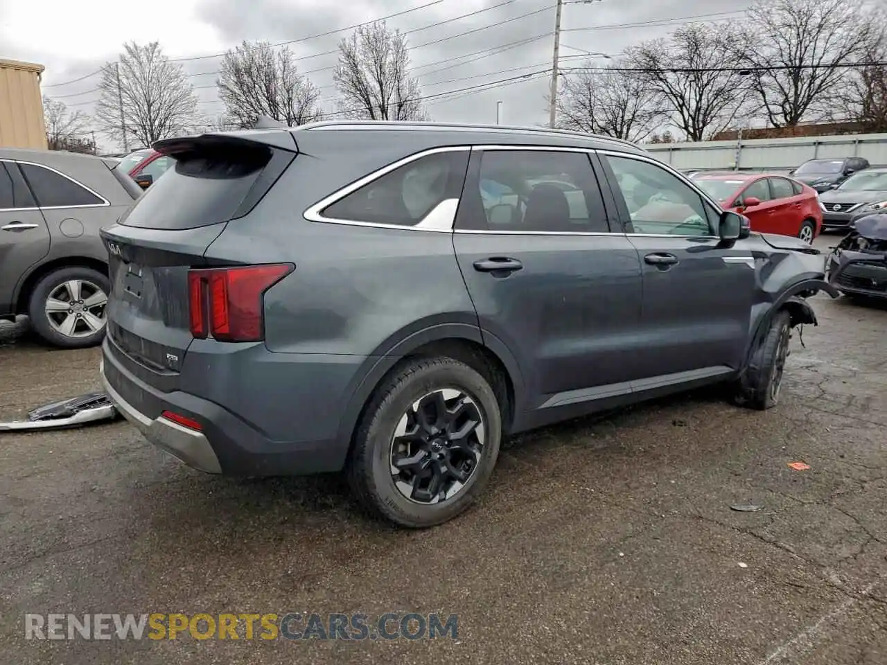 3 Photograph of a damaged car 5XYRLDJCXRG286235 KIA SORENTO 2024