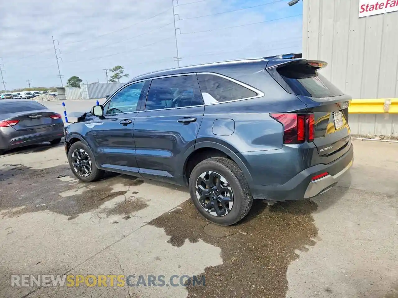 2 Photograph of a damaged car 5XYRLDJCXRG293198 KIA SORENTO 2024