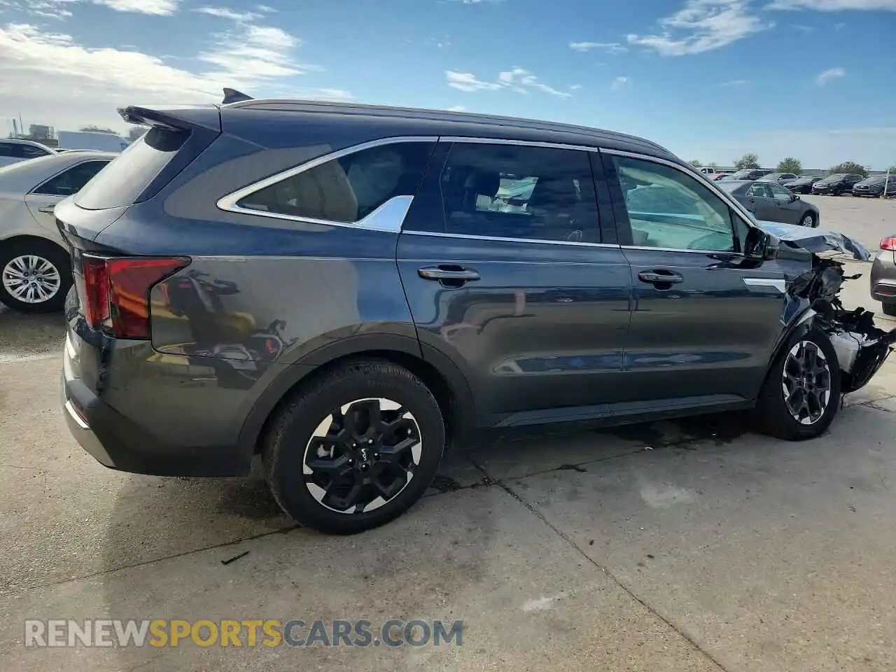 3 Photograph of a damaged car 5XYRLDJCXRG293198 KIA SORENTO 2024