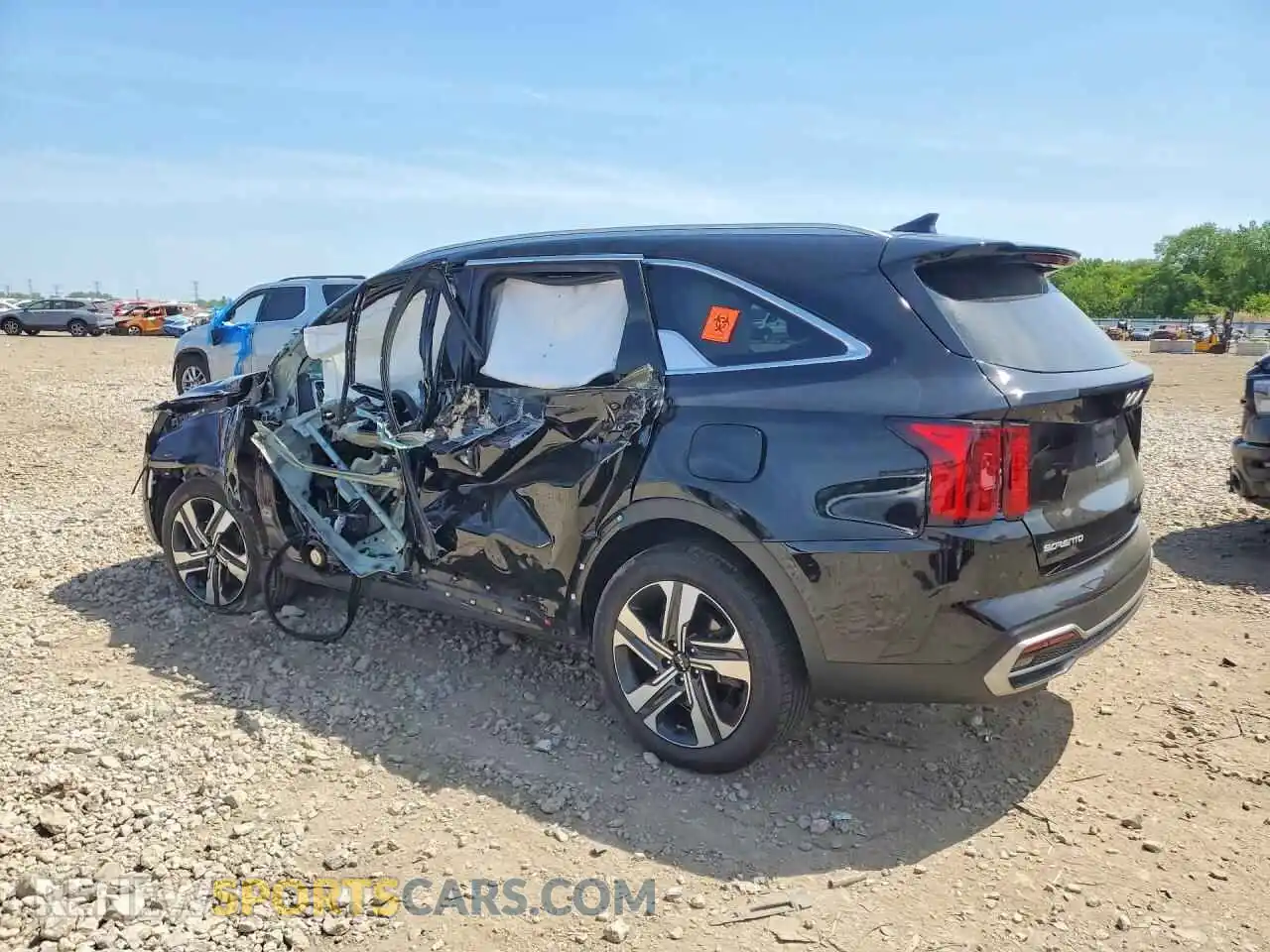 2 Photograph of a damaged car KNDRHDLG4R5248901 KIA SORENTO 2024