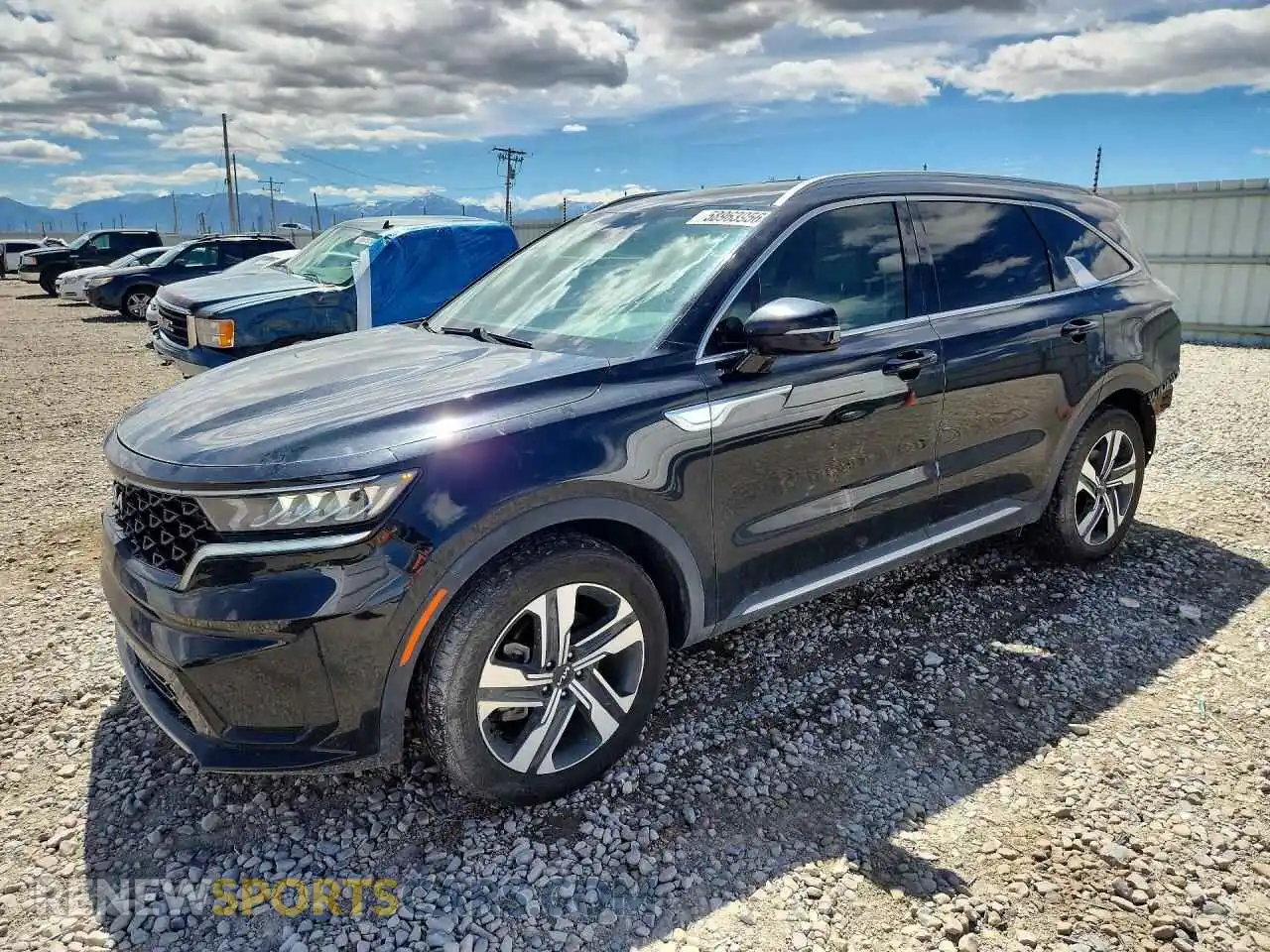 1 Photograph of a damaged car KNDRHDLG4R5259641 KIA SORENTO 2024