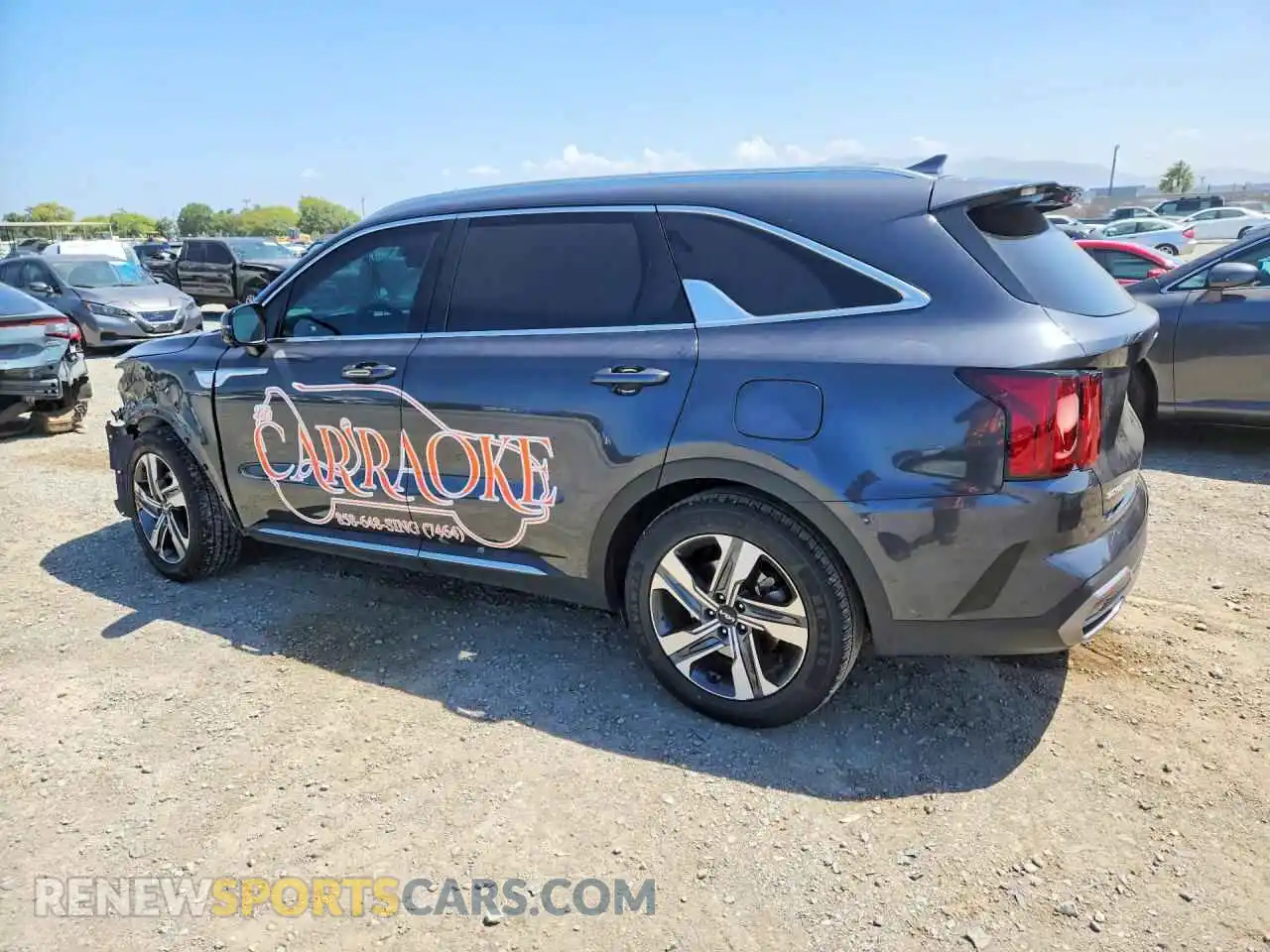 2 Photograph of a damaged car KNDRKDLG0R5260030 KIA SORENTO 2024