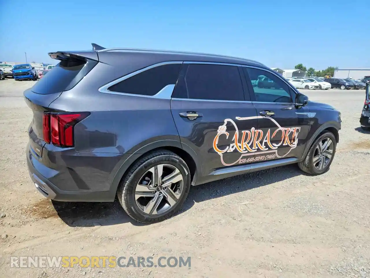 3 Photograph of a damaged car KNDRKDLG0R5260030 KIA SORENTO 2024