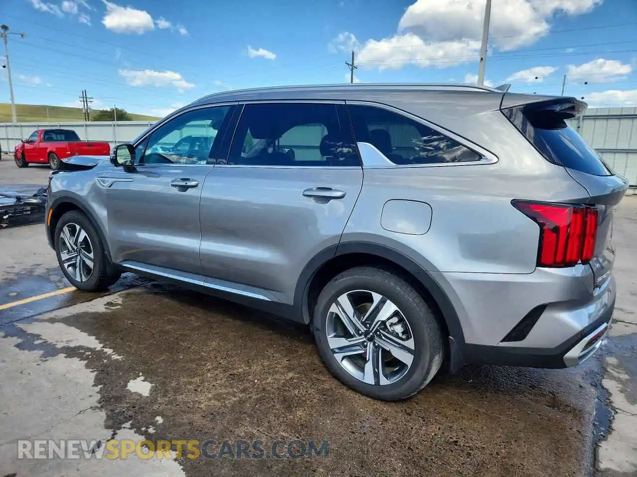 2 Photograph of a damaged car KNDRKDLG3R5247482 KIA SORENTO 2024