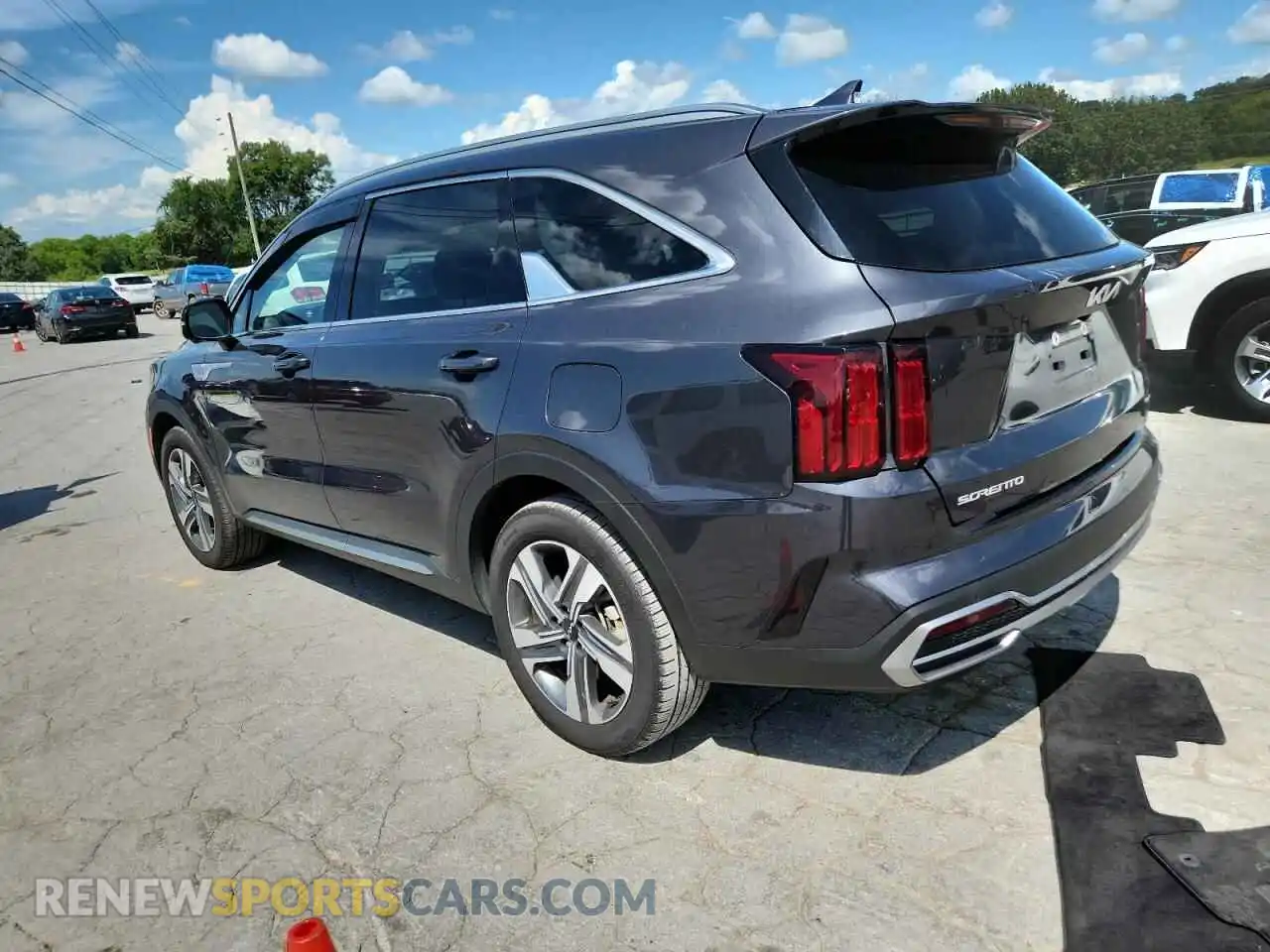2 Photograph of a damaged car KNDRKDLG4R5258989 KIA SORENTO 2024