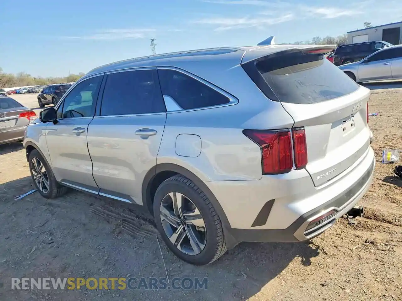 2 Photograph of a damaged car KNDRKDLG6R5248772 KIA SORENTO 2024