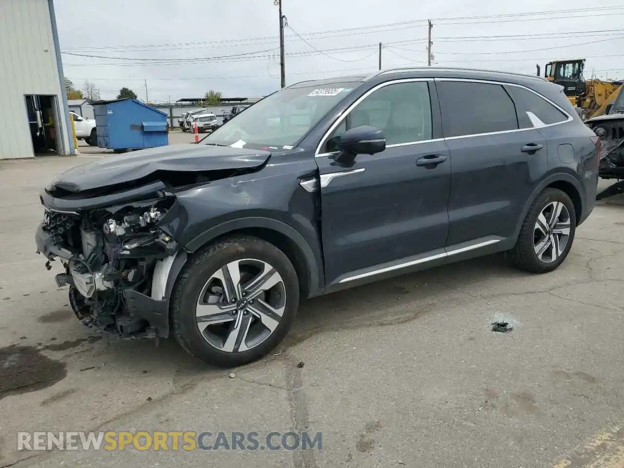 1 Photograph of a damaged car KNDRMDLH5R5236308 KIA SORENTO 2024