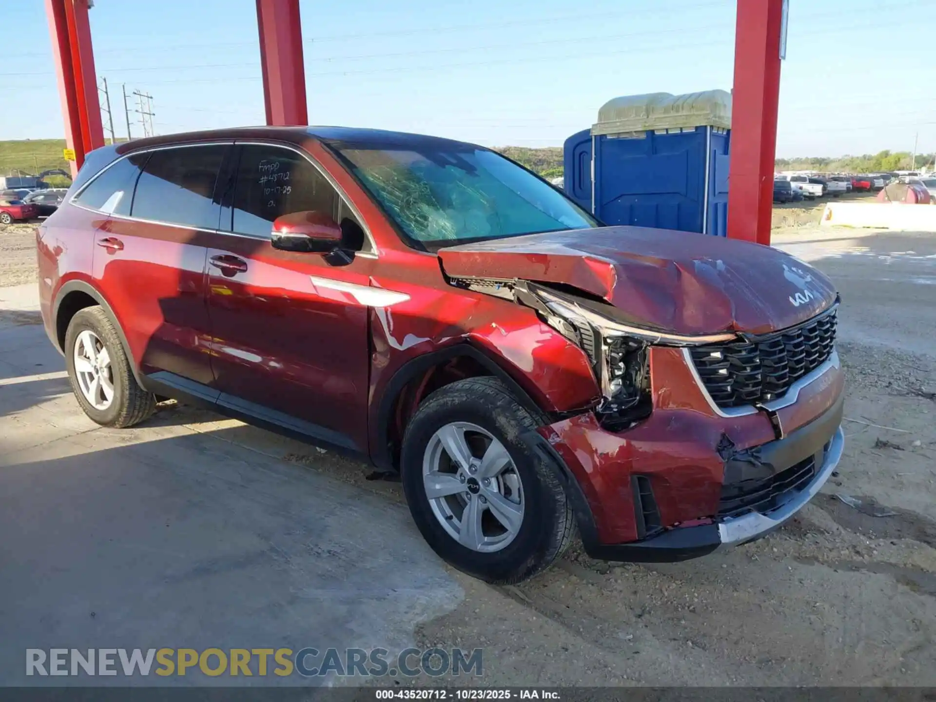 1 Photograph of a damaged car 5XYRG4JC2SG377879 KIA SORENTO 2025