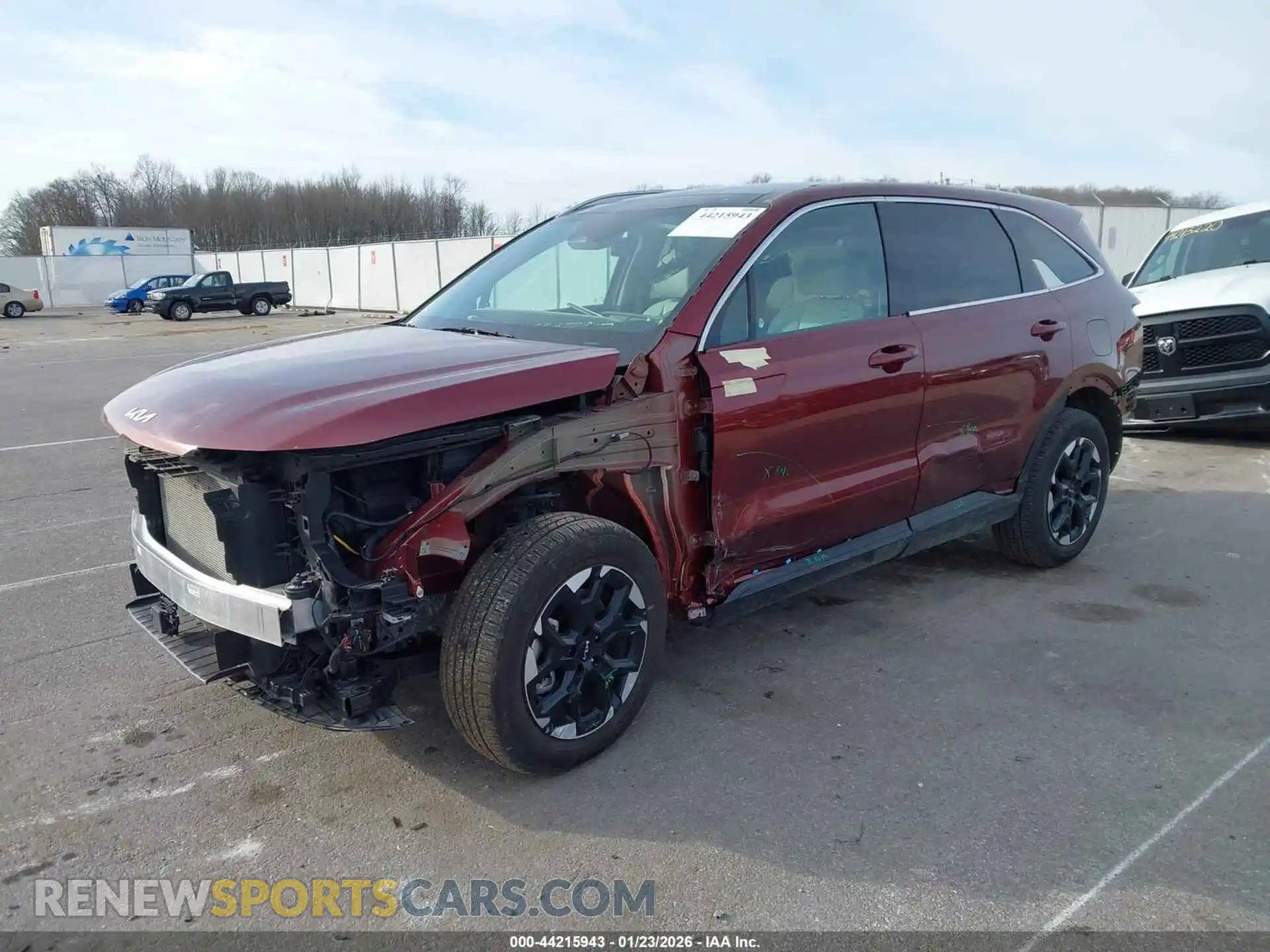 2 Photograph of a damaged car 5XYRL4JC2SG372998 KIA SORENTO 2025