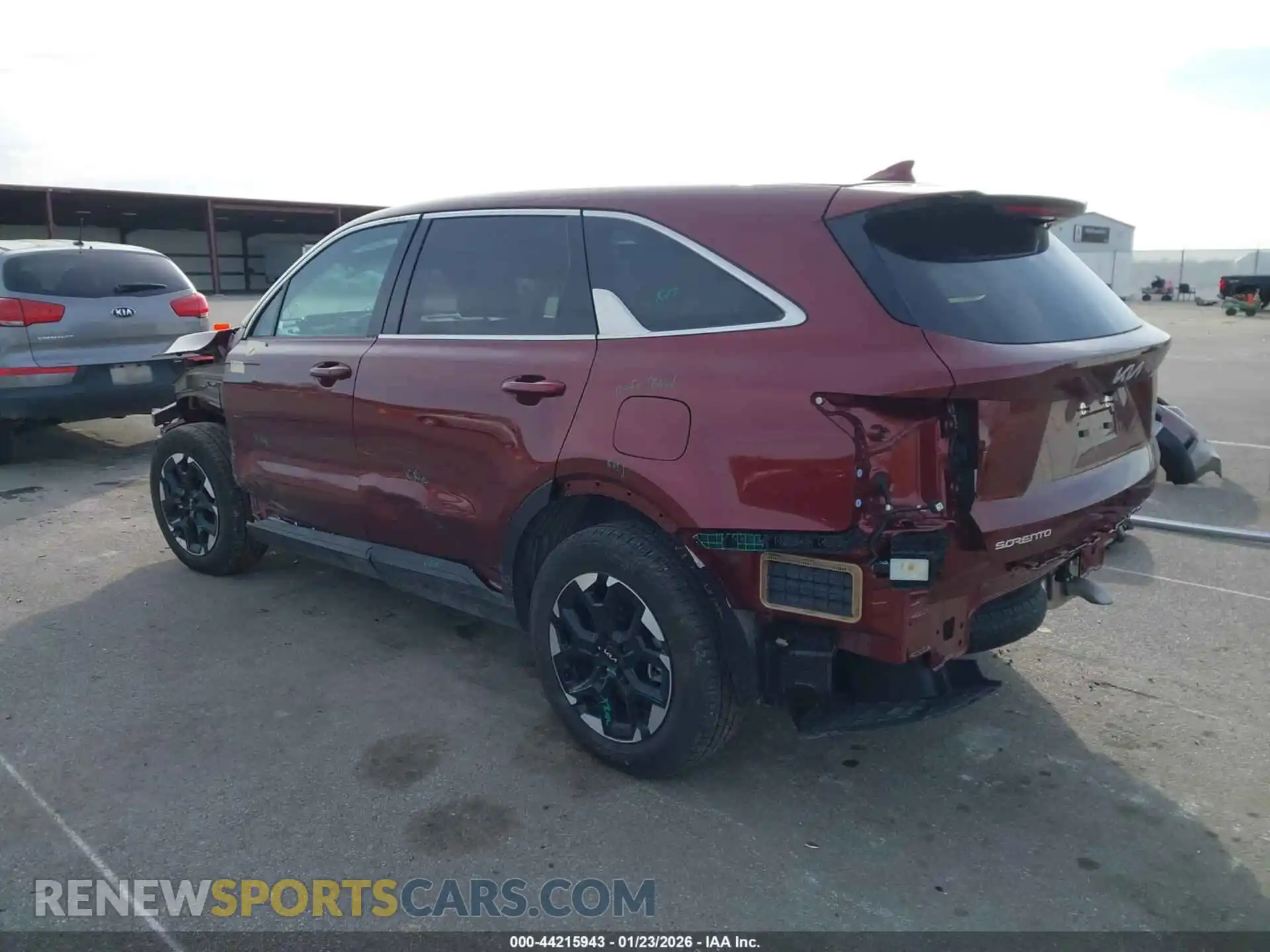 3 Photograph of a damaged car 5XYRL4JC2SG372998 KIA SORENTO 2025
