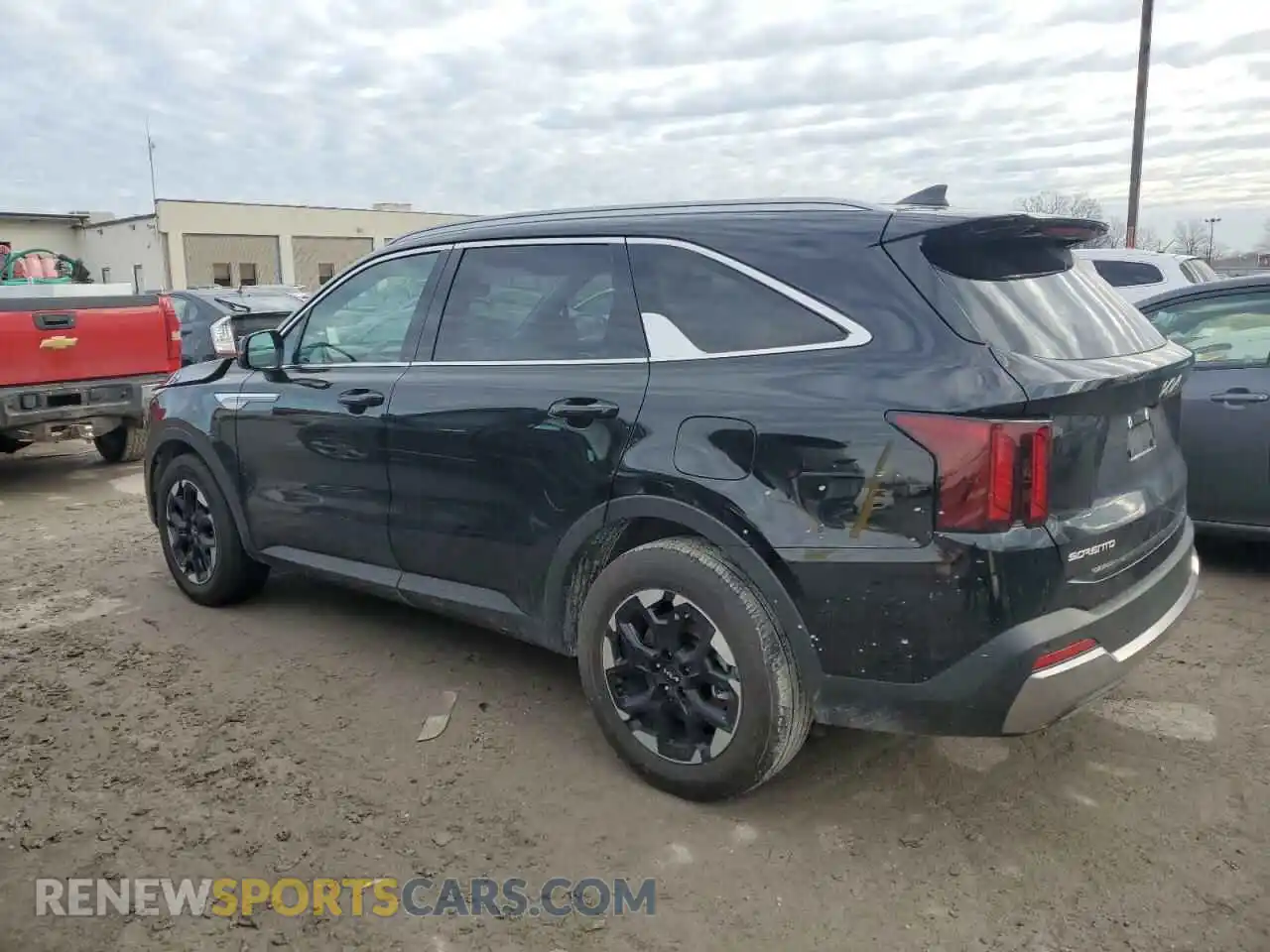 2 Photograph of a damaged car 5XYRL4JC3SG321686 KIA SORENTO 2025