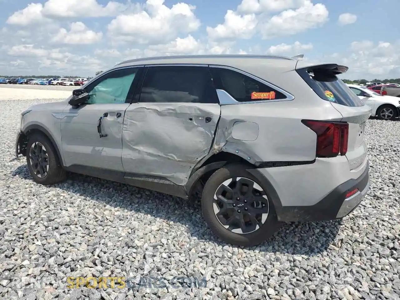 2 Photograph of a damaged car 5XYRL4JC7SG364413 KIA SORENTO 2025