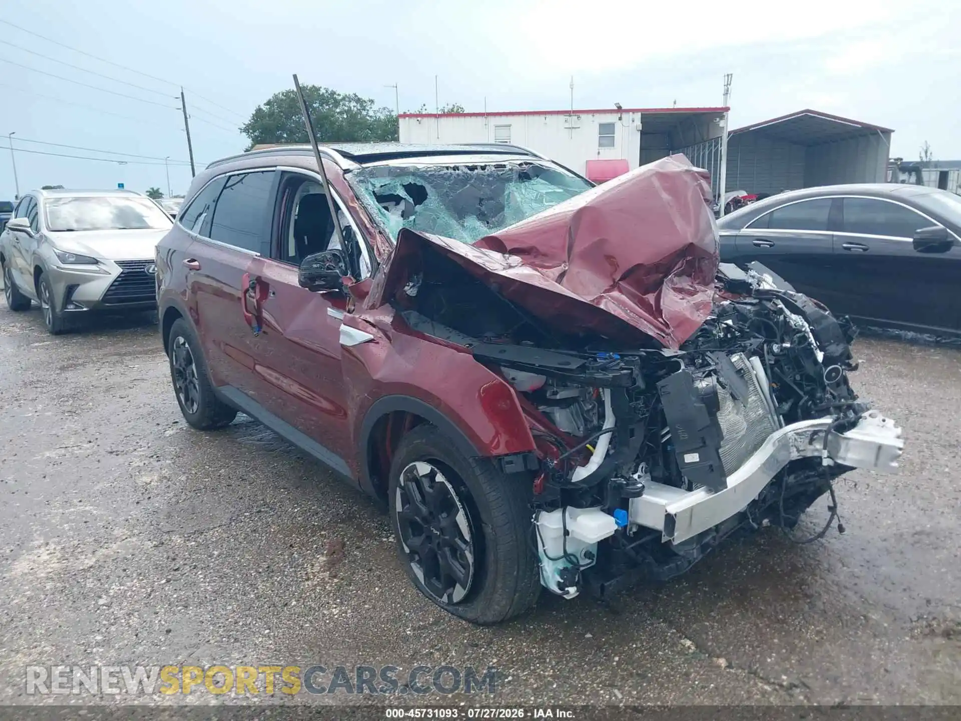 1 Photograph of a damaged car 5XYRL4JCXSG358816 KIA SORENTO 2025