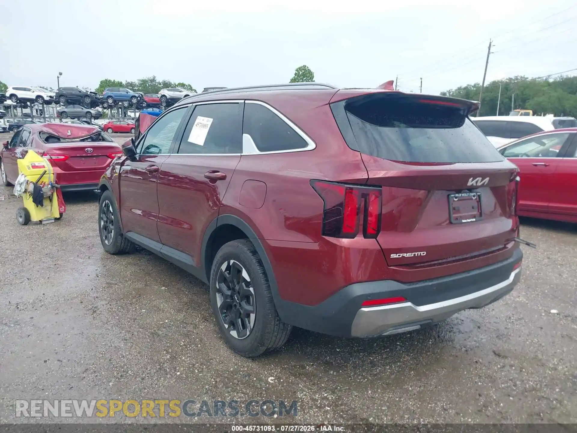 3 Photograph of a damaged car 5XYRL4JCXSG358816 KIA SORENTO 2025