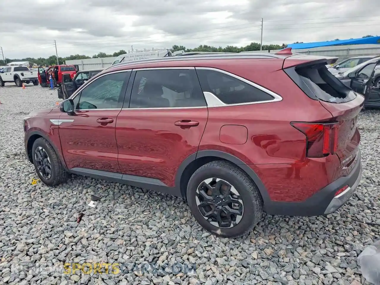 2 Photograph of a damaged car 5XYRL4JCXSG363496 KIA SORENTO 2025
