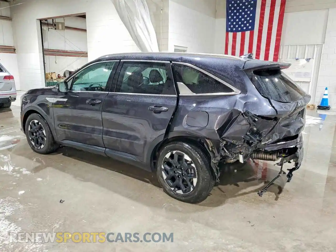 2 fotografías del automóvil dañado 5XYRLDJC1SG370059 KIA SORENTO 2025