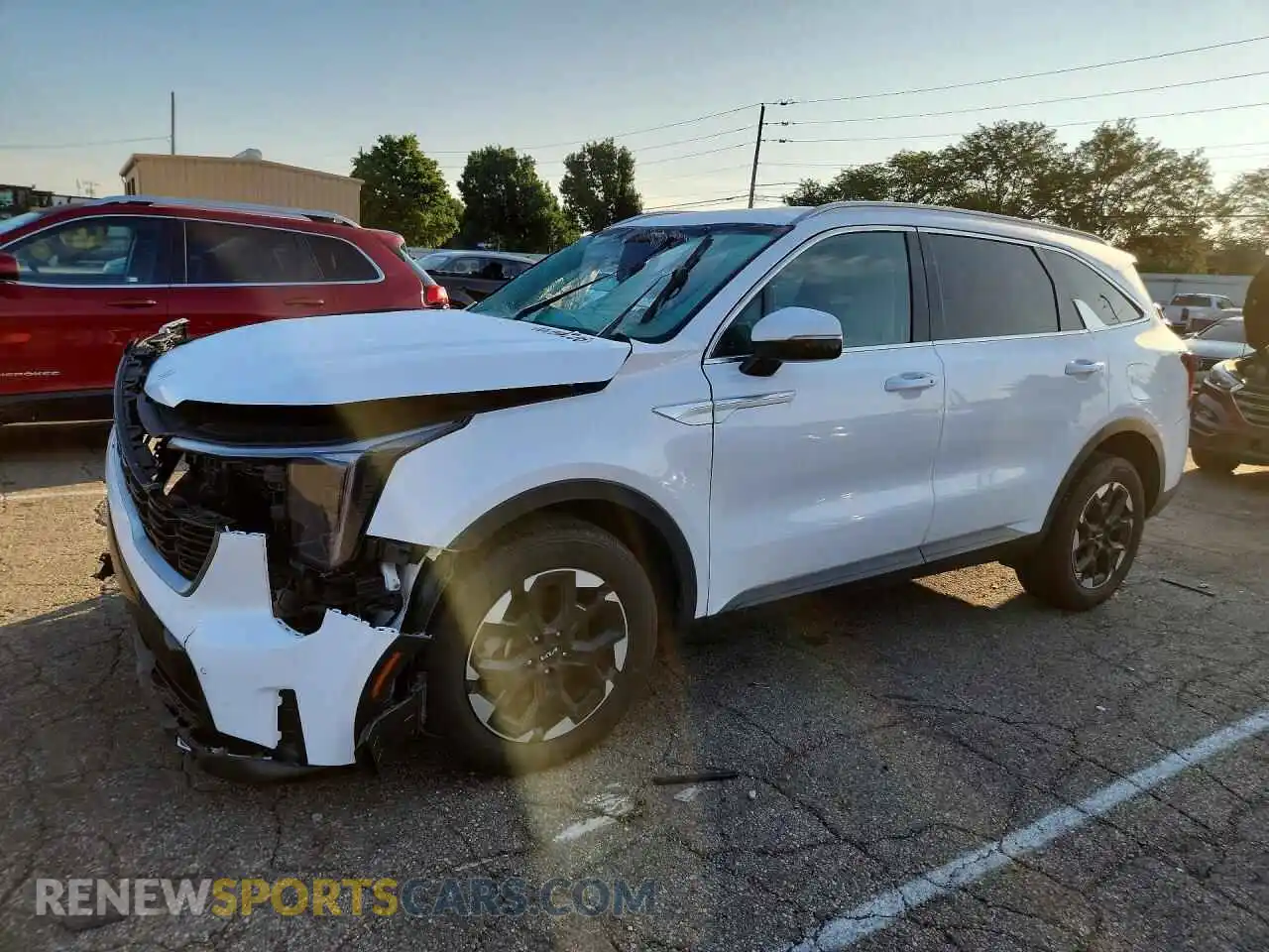 1 fotografías del automóvil dañado 5XYRLDJC7SG372592 KIA SORENTO 2025