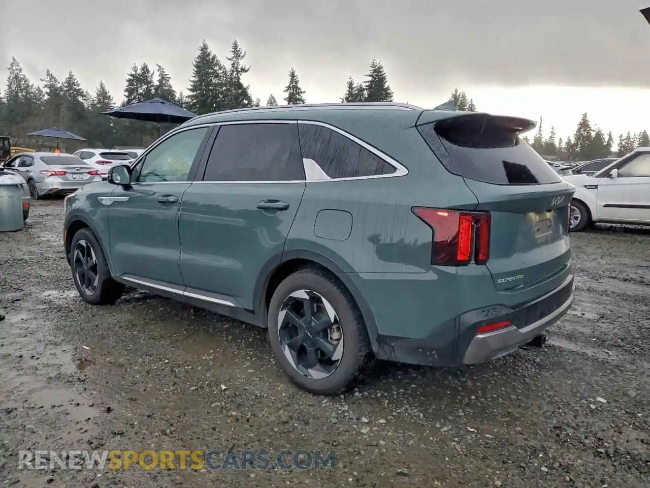 2 Photograph of a damaged car KNDRHDJG1S5286899 KIA SORENTO 2025