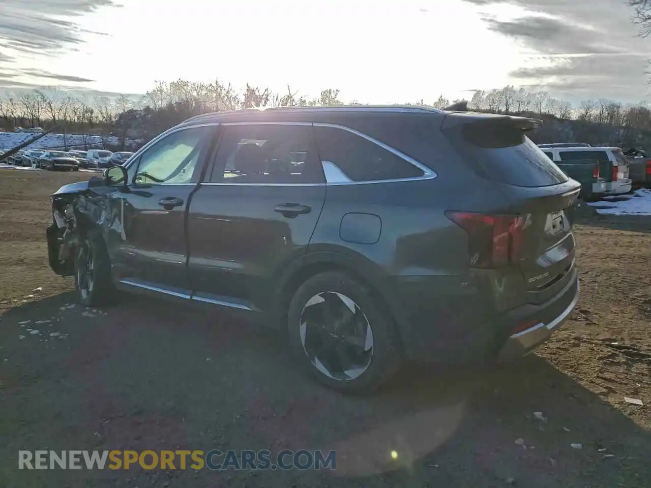 2 Photograph of a damaged car KNDRHDJG5S5291880 KIA SORENTO 2025