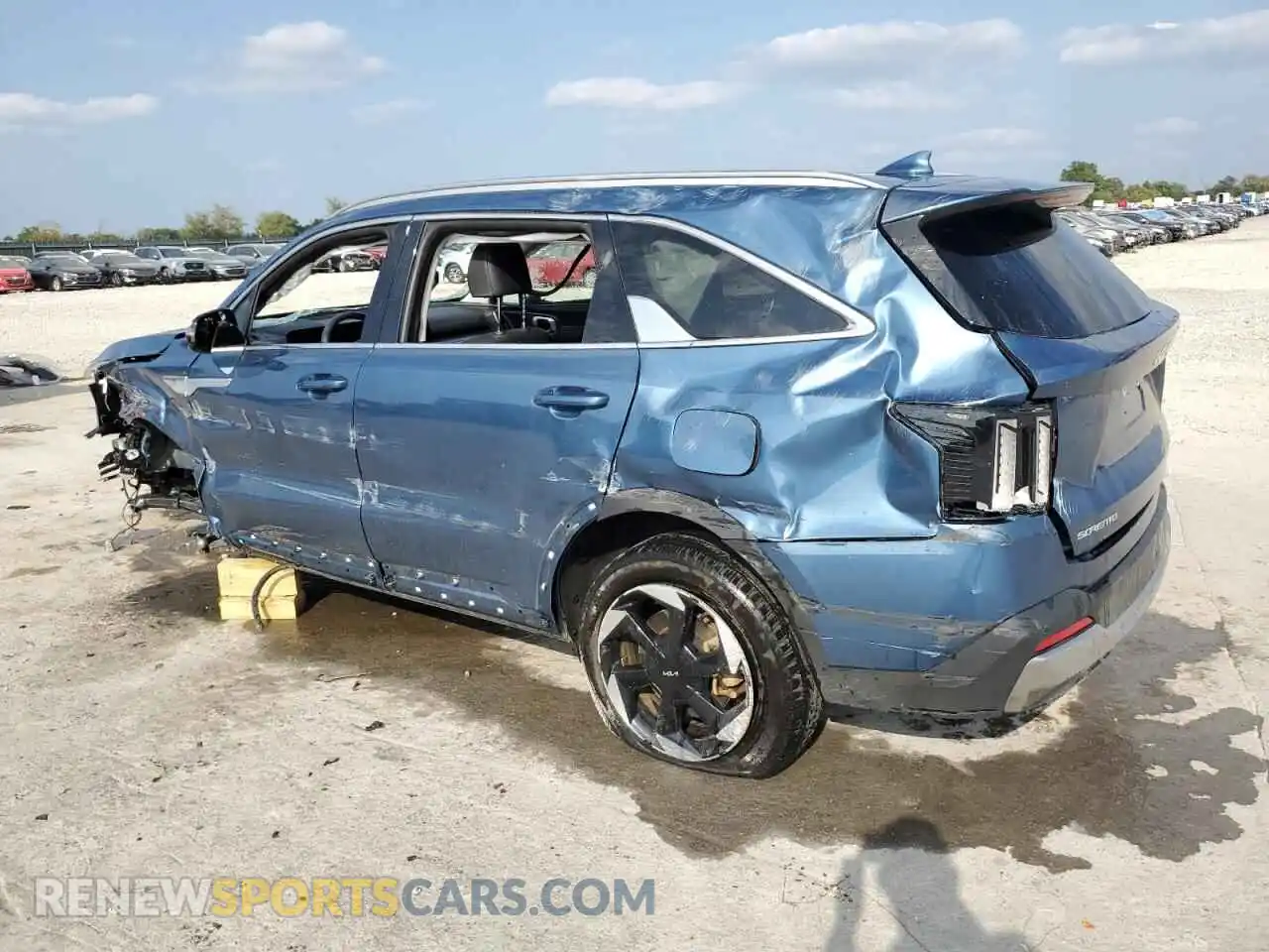 2 Photograph of a damaged car KNDRHDJG8S5324659 KIA SORENTO 2025