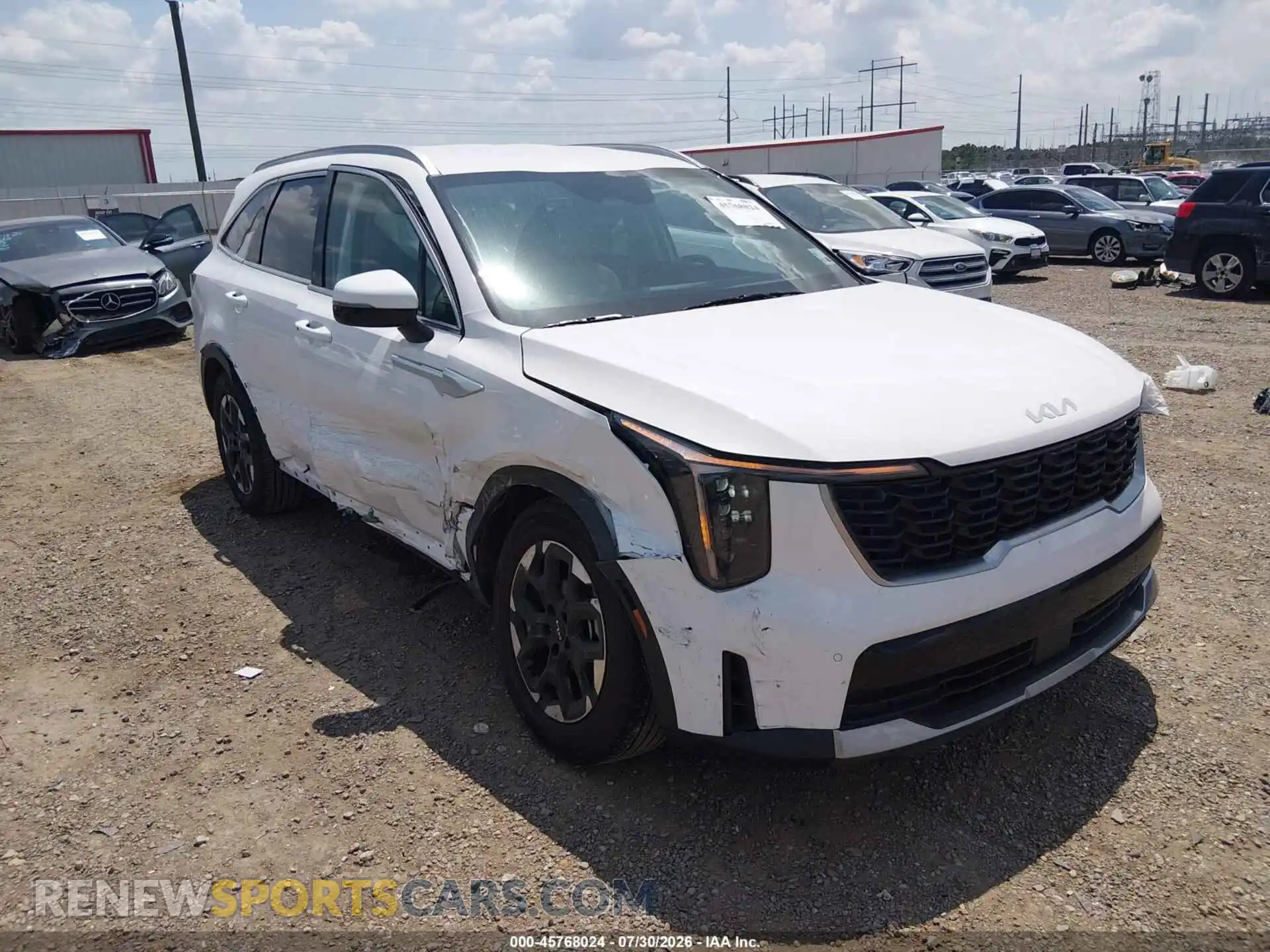1 fotografías del automóvil dañado 5XYRL4JC1TG440600 KIA SORENTO 2026
